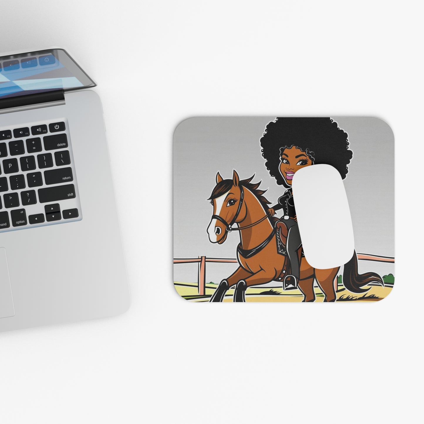 Confident Woman Mouse Pad