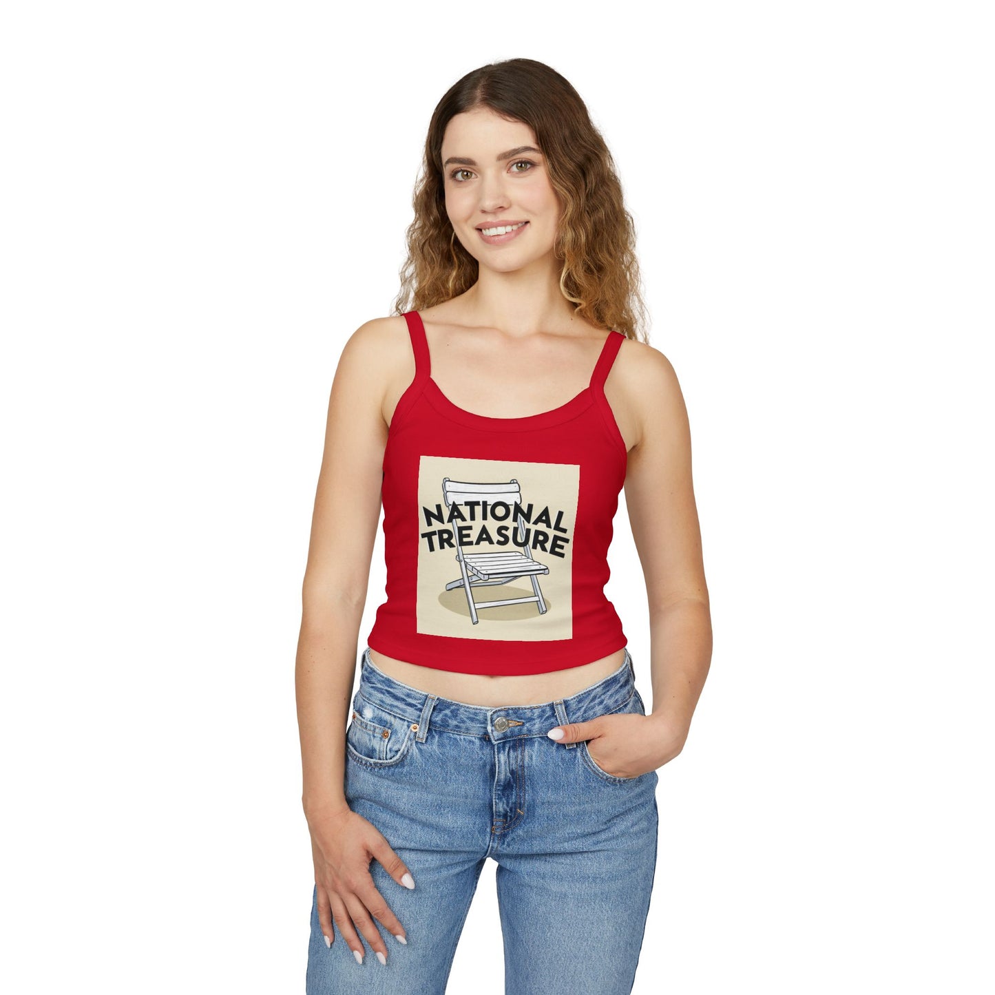National Treasure Women's Spaghetti Strap Tank Top