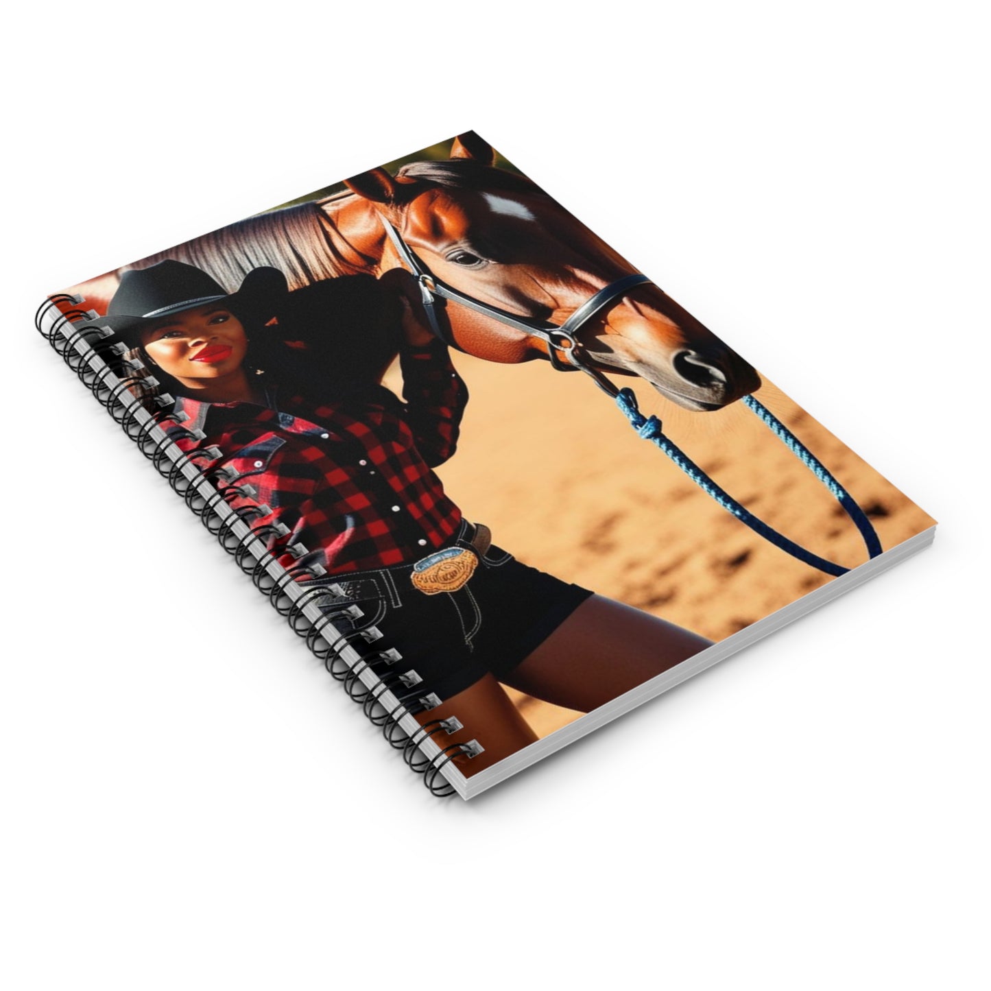 Black Beauty Spiral Notebook