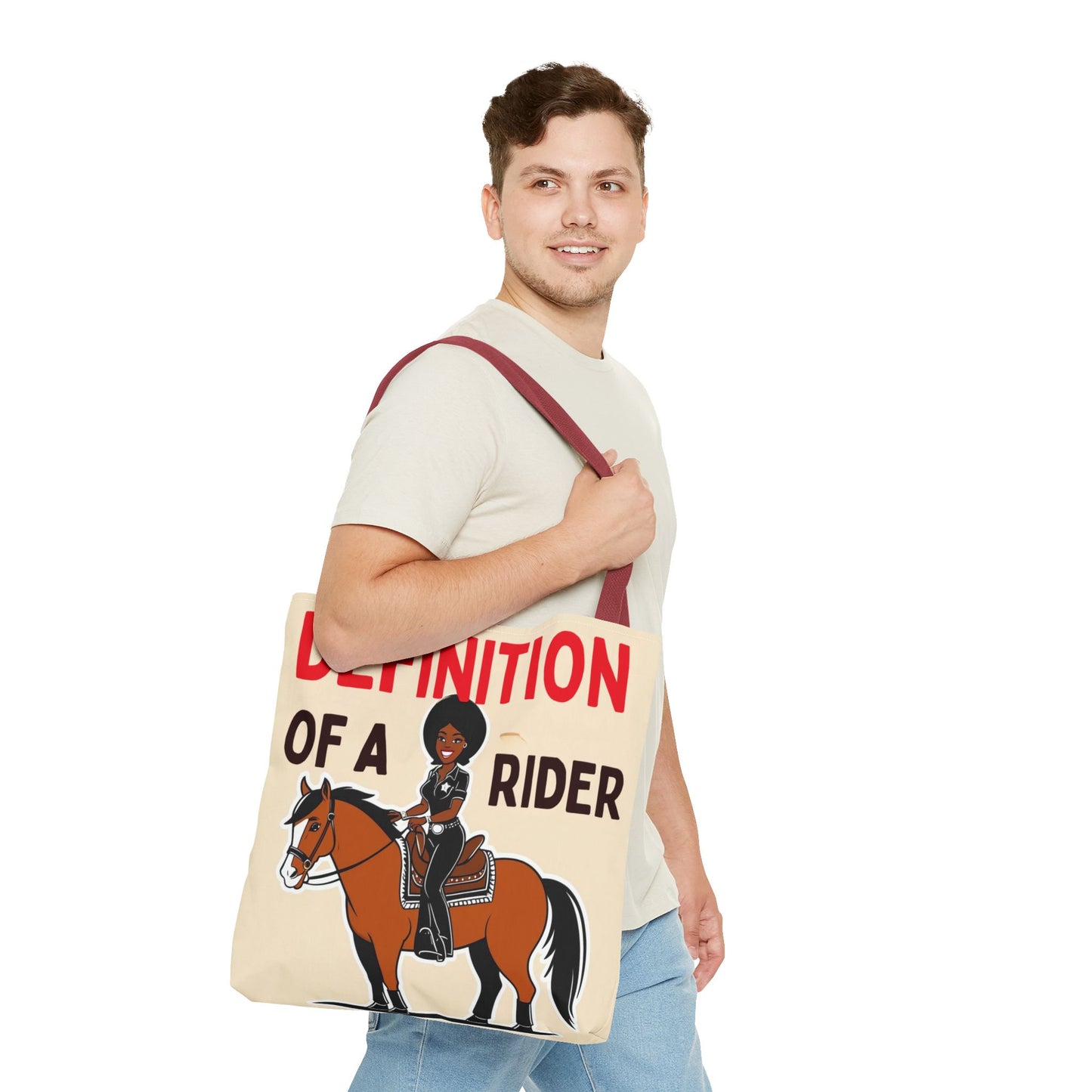 Definition of a Rider Tote Bag