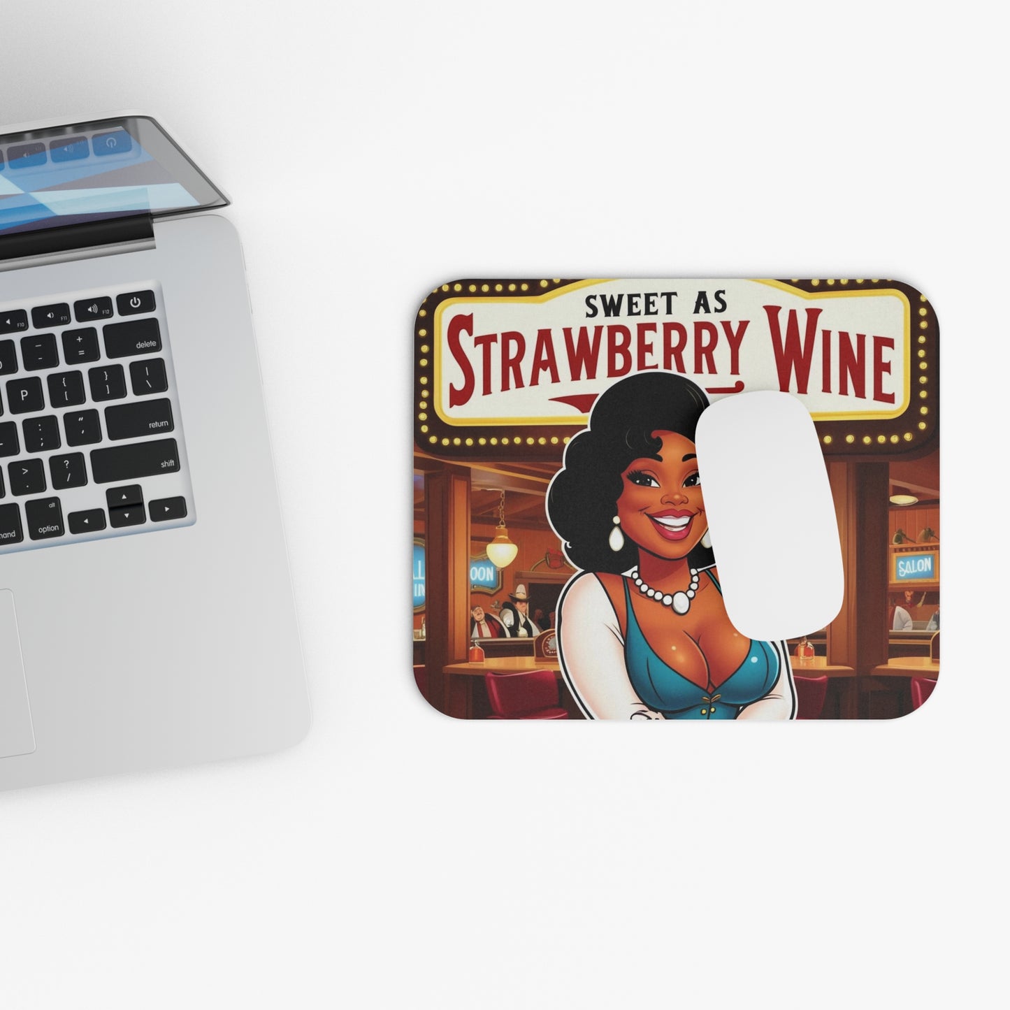 Sweet as Strawberry Wine Mouse Pad