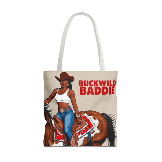 Buckwild Baddie Tote Bag
