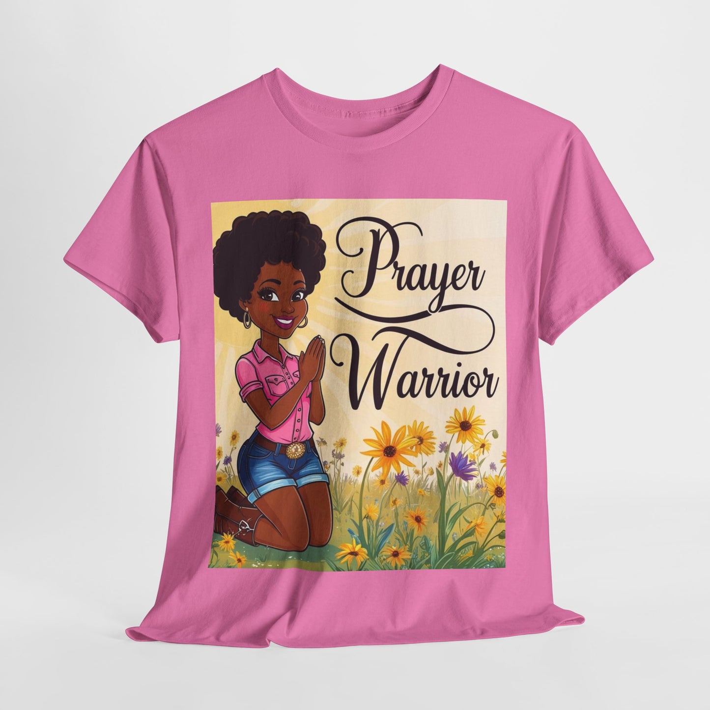 Prayer Warrior 2-More Colors Unisex Heavy Cotton Tee