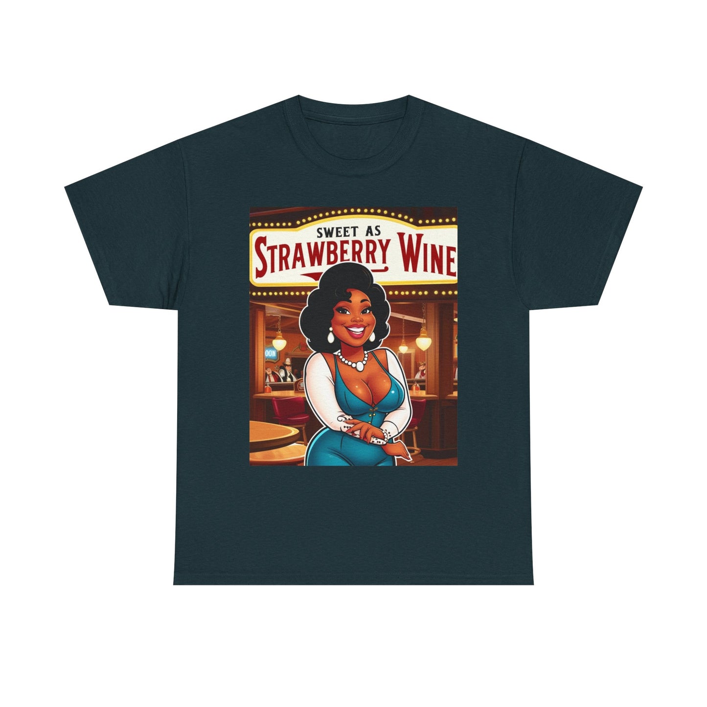 Sweet as Strawberry Wine Unisex Cotton Tee