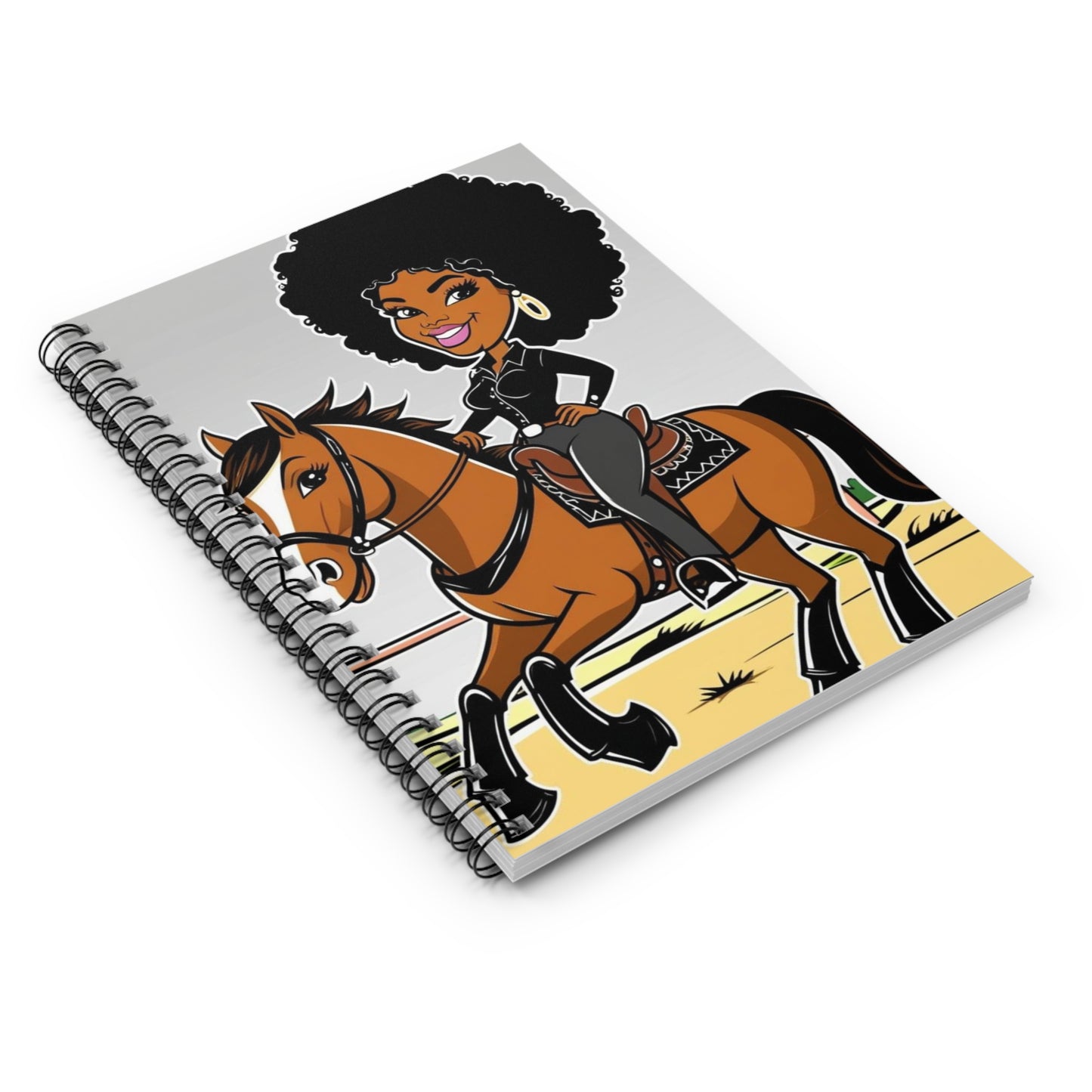 Confident Woman Spiral Notebook
