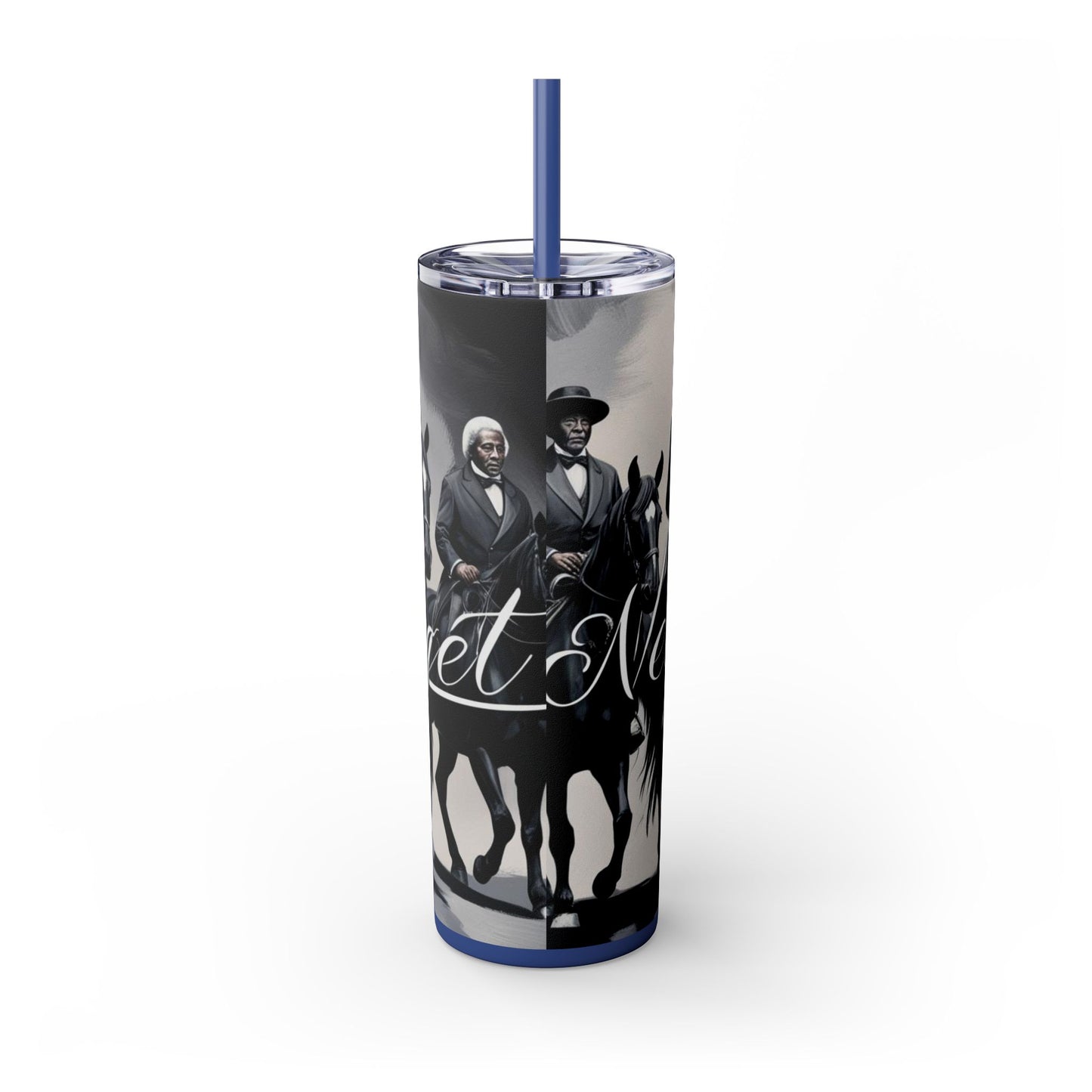 Pay Homage Skinny Tumbler with Straw, 20oz