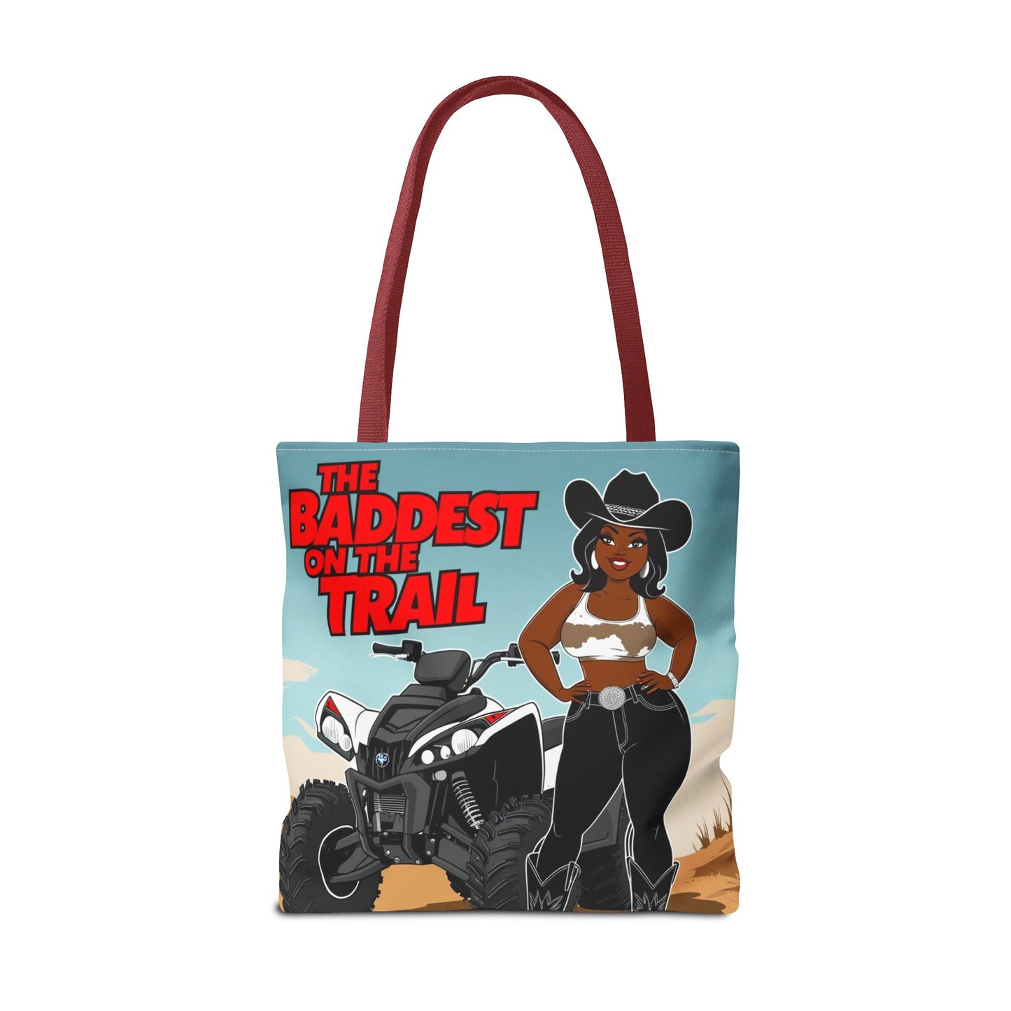 Baddest on the Trail Tote Bag
