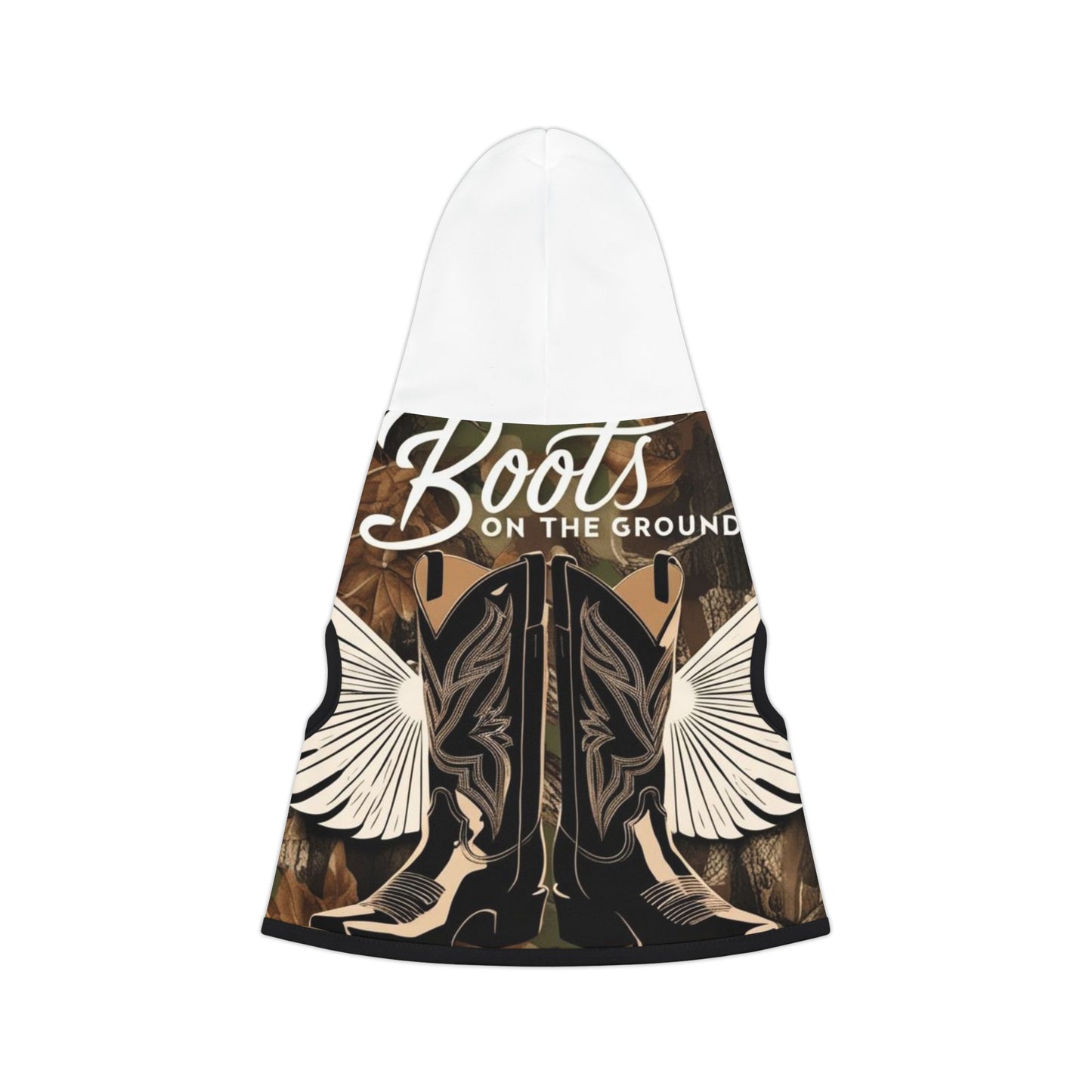 Boots On The Ground Pet Hoodie