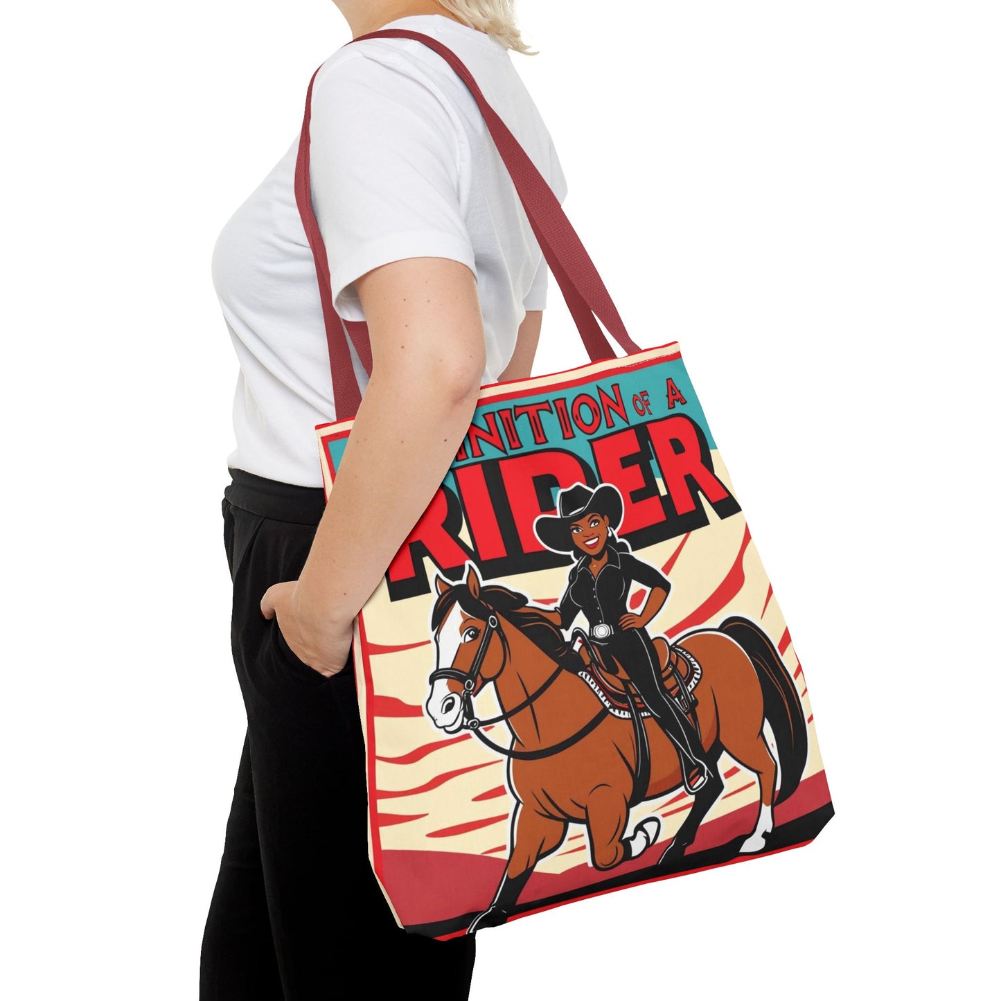 Definition of a Rider Tote Bag