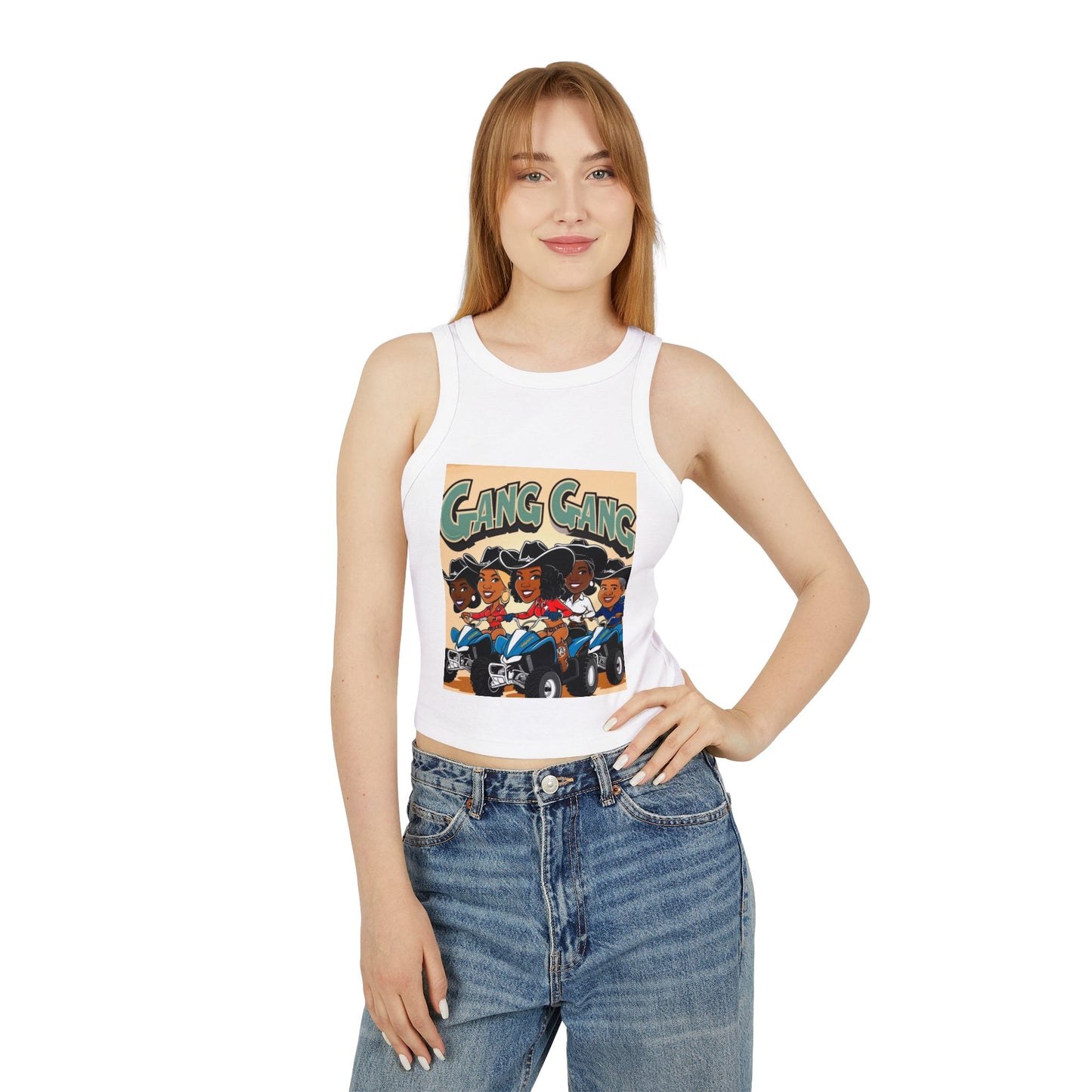 Mixed Gang Racer Tank Top for Women