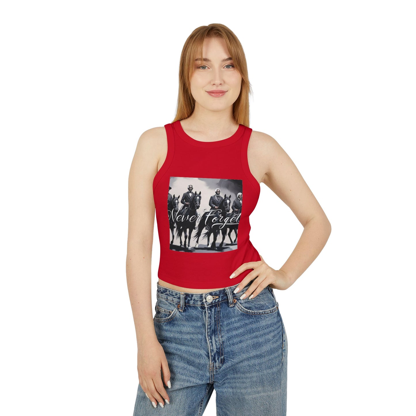 Pay Homage Women's Micro Rib Racer Tank Top