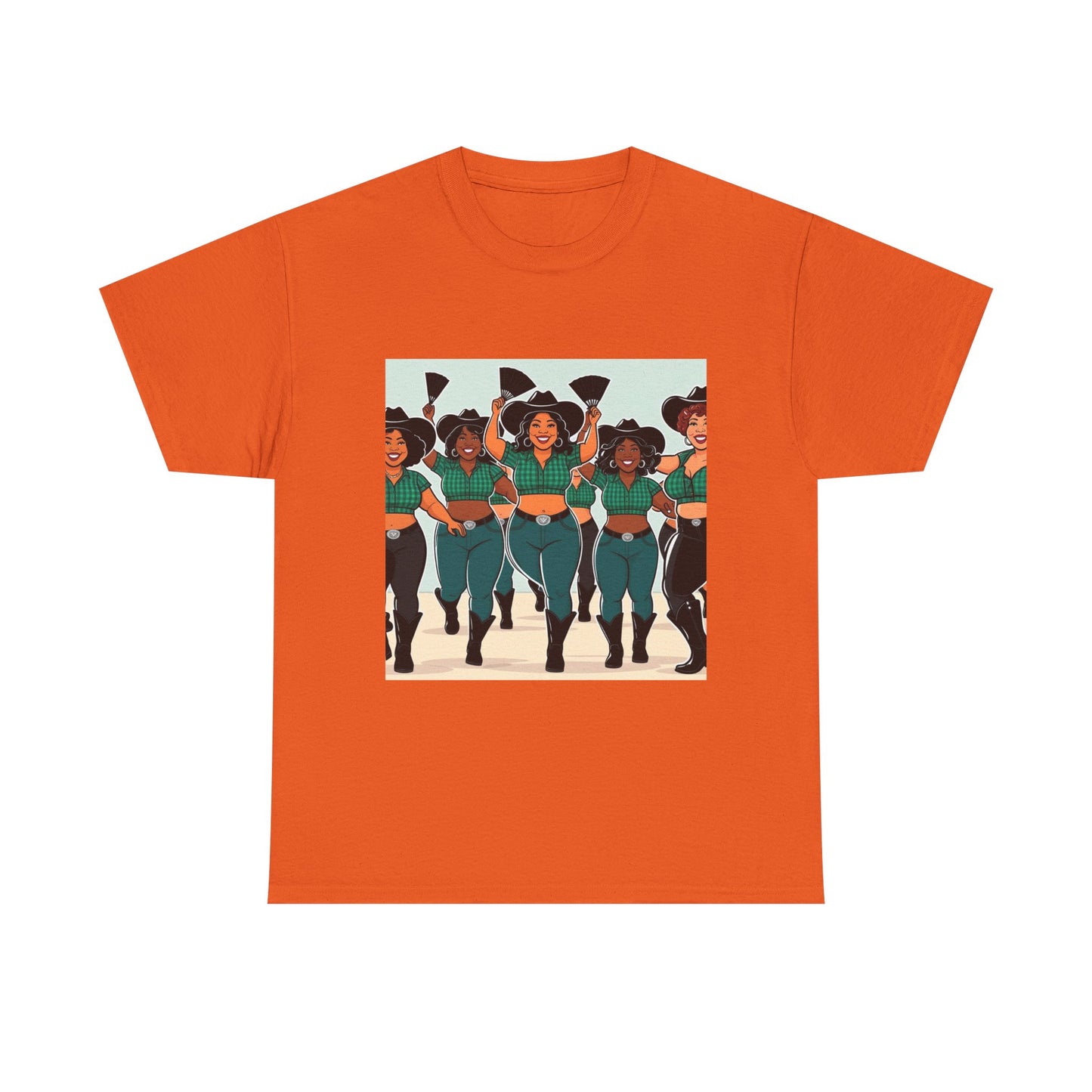 Group Dancers Tee - Unisex Cotton Shirt