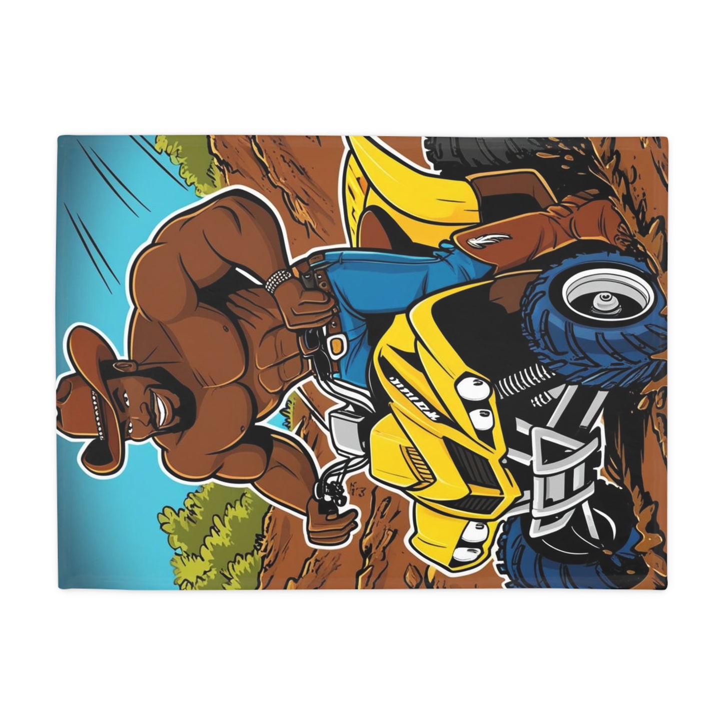 Big Boy Plush Fleece Blanket