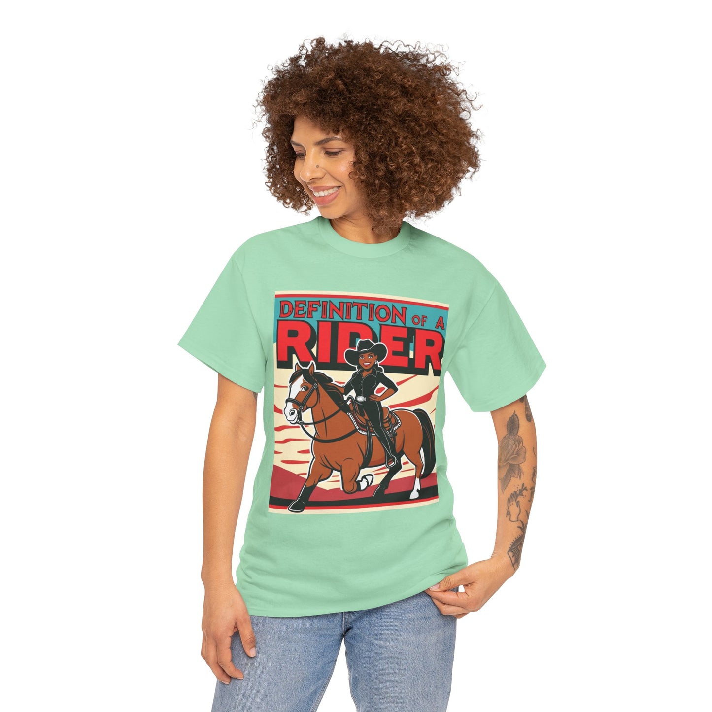 Definition of a Rider Unisex Cotton Tee