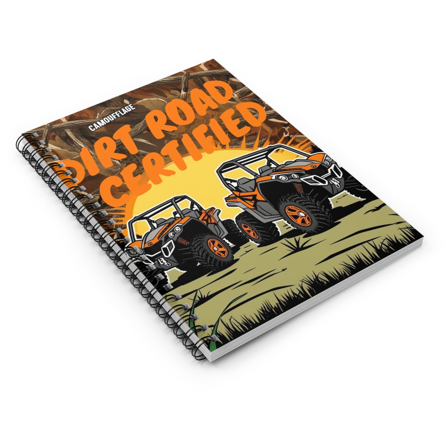 Dirt Road Certified Spiral Notebook