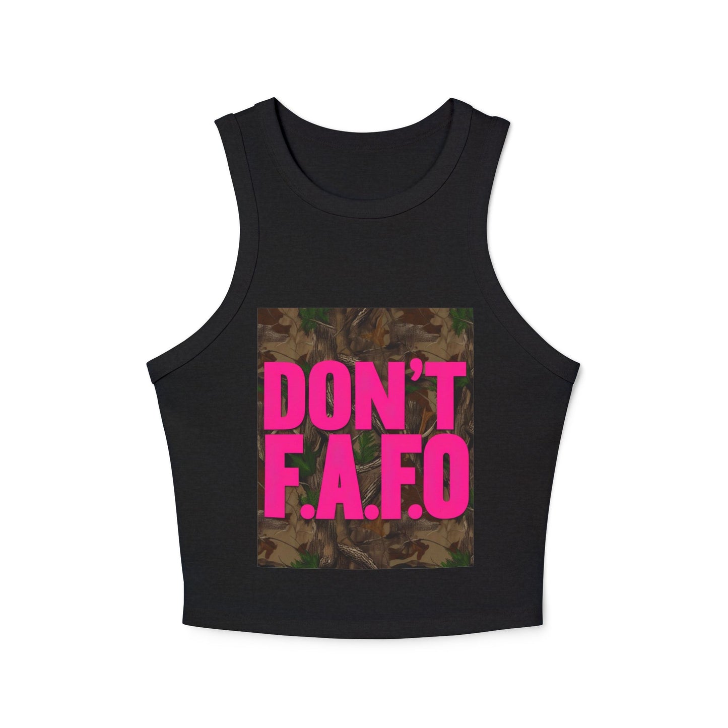 Don't F.A.F.O. Women's Racer Tank Top