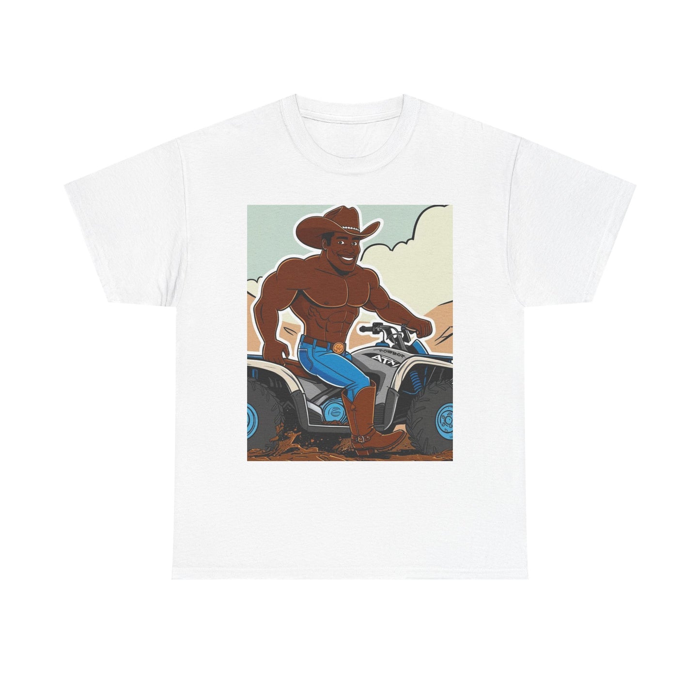 Big Cowboy Adventure Unisex Cotton Tee