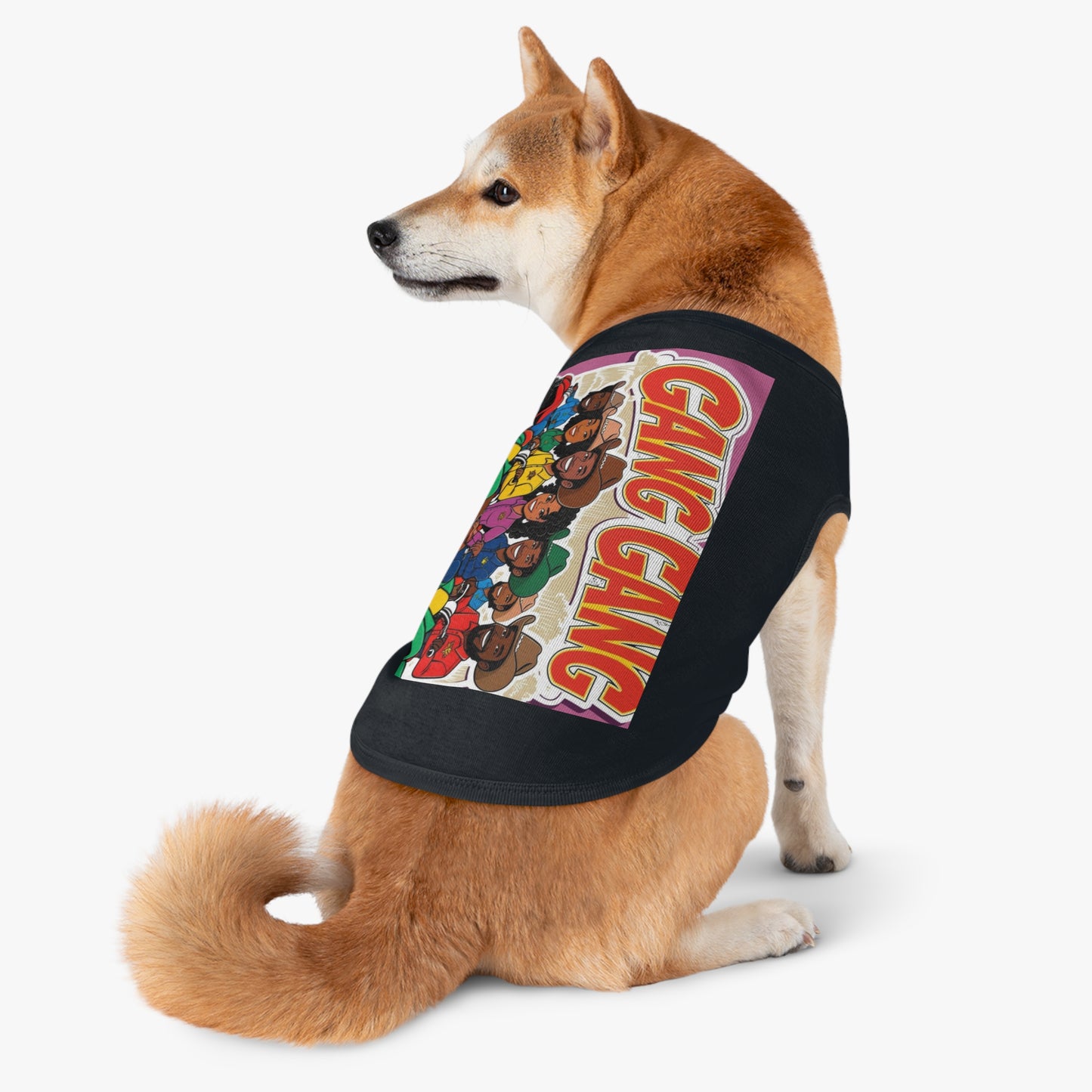Group ATV Cartoon Pet Tank Top