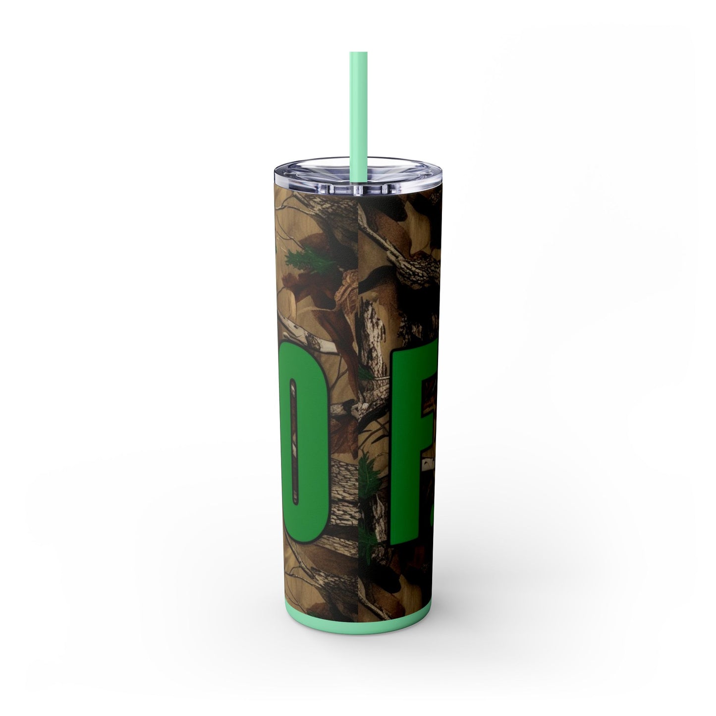Don't F.A.F.O. Skinny Tumbler with Straw 20oz