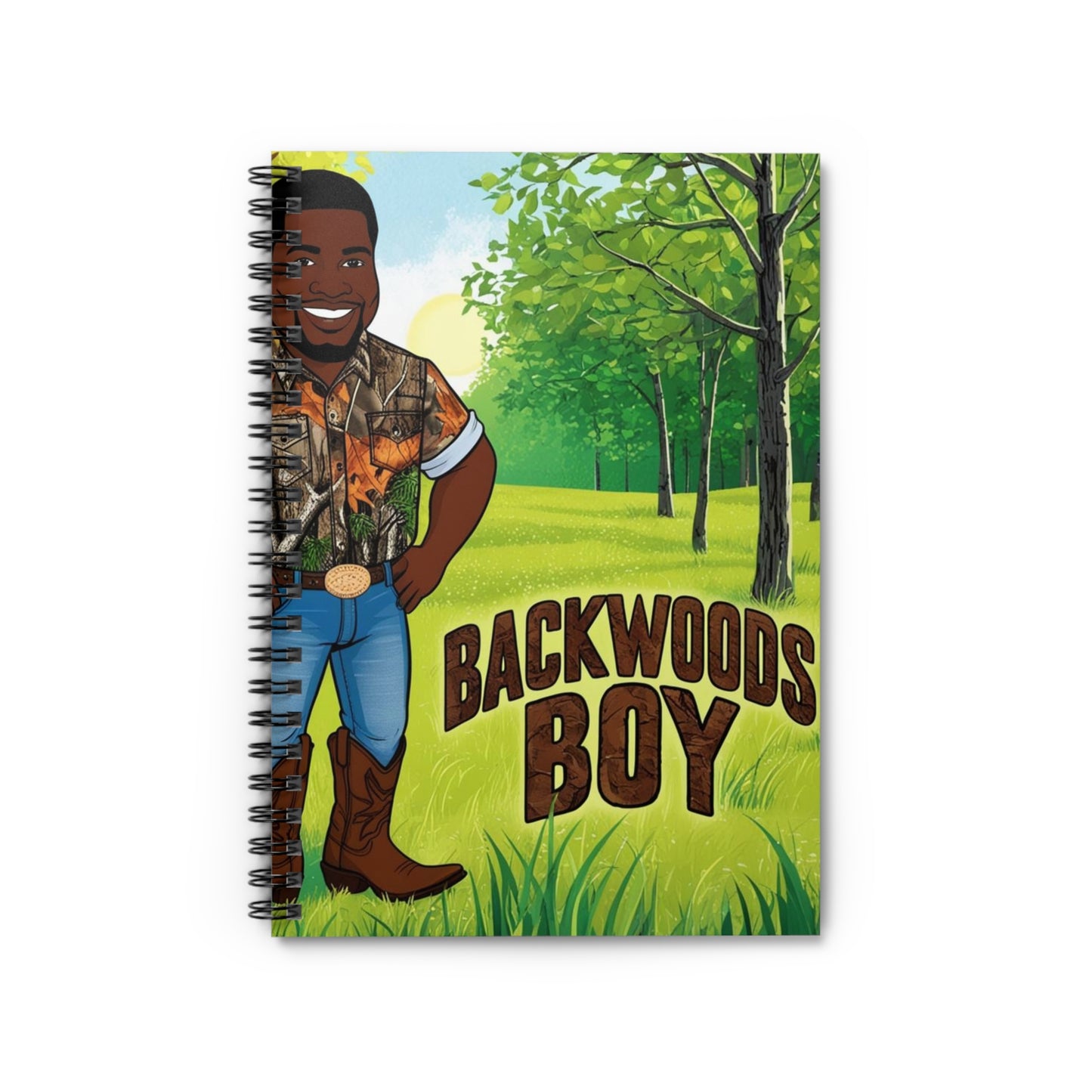 Backwoods Boy Spiral Notebook