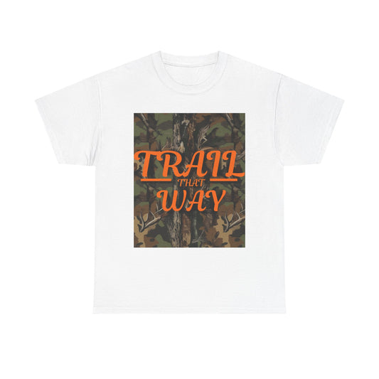 Trail That Way 1 Unisex Cotton Tee