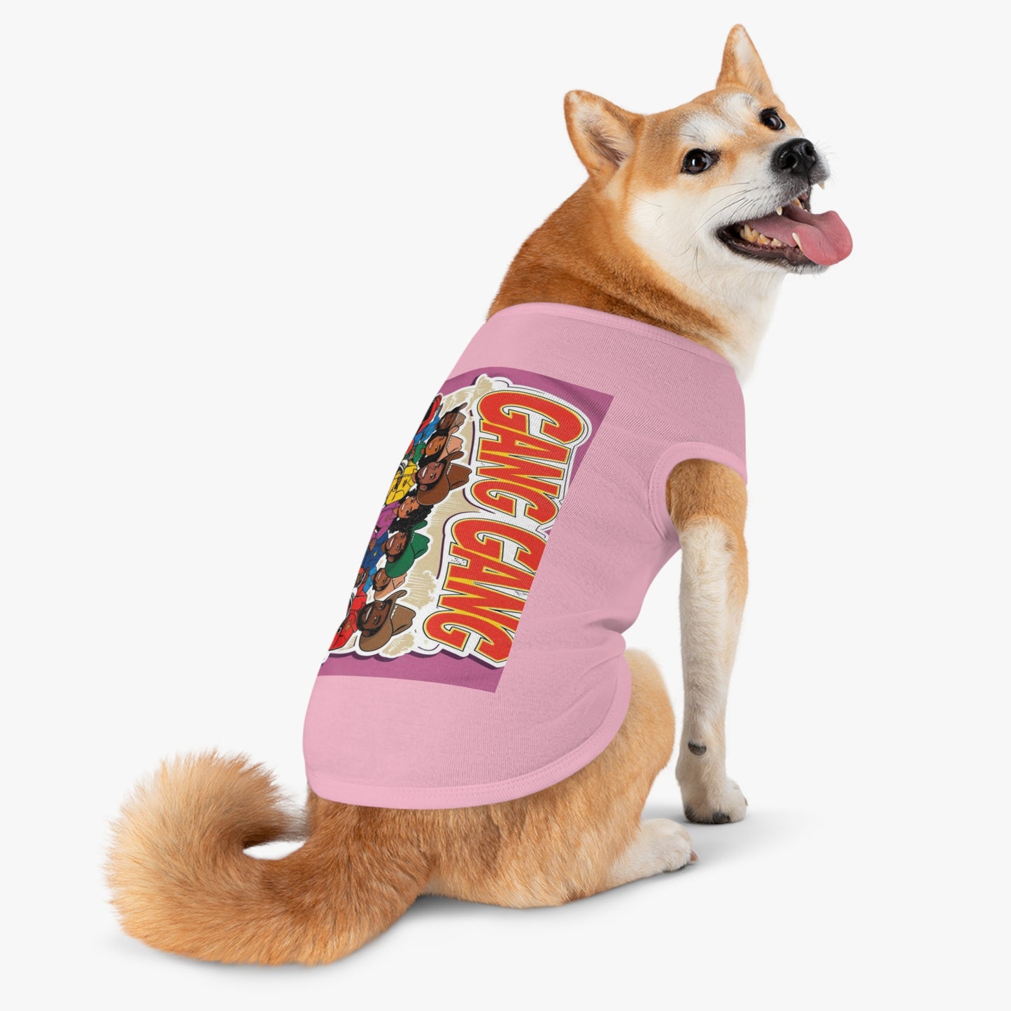 Group ATV Cartoon Pet Tank Top