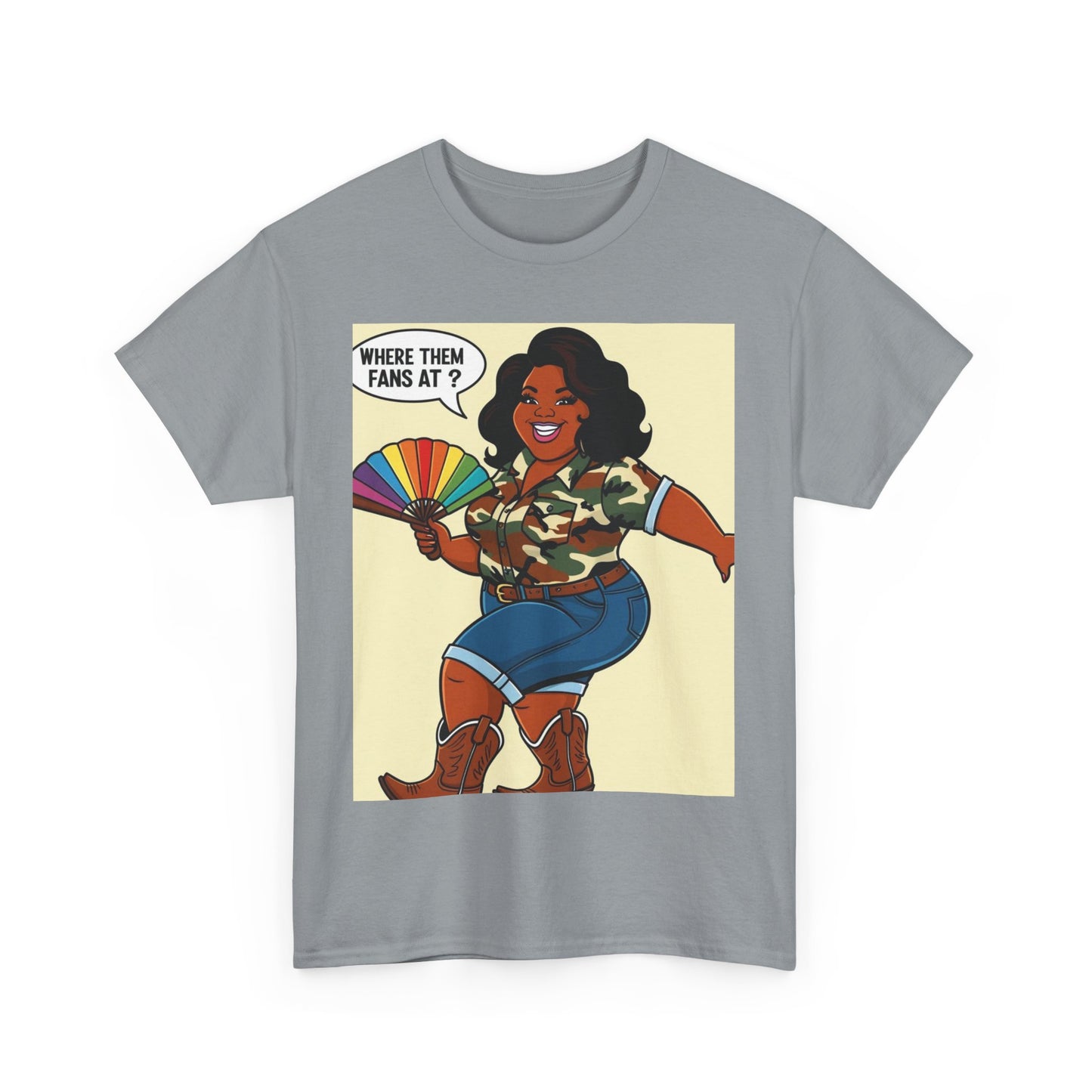 Where Them Fans At? Cotton Tee