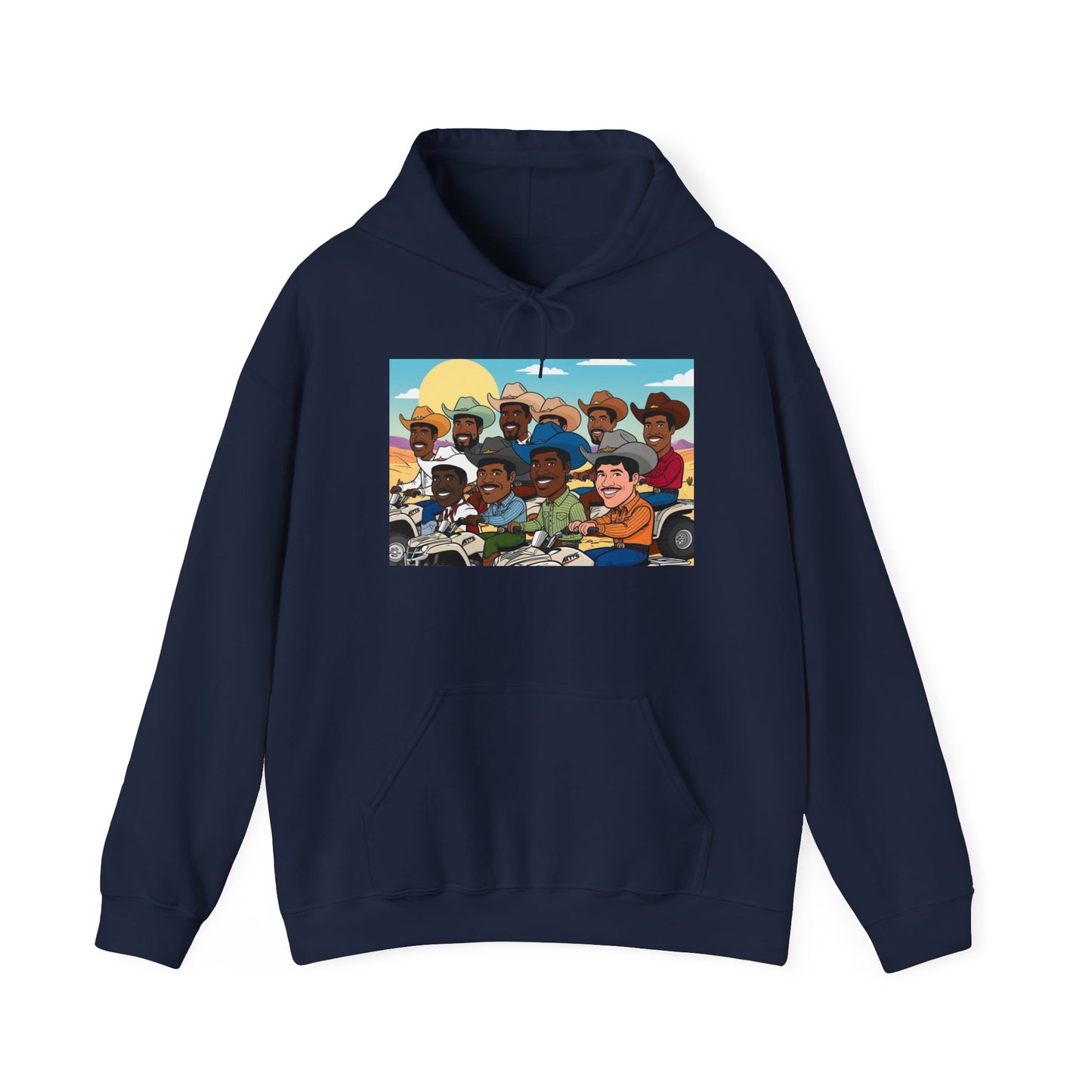 Retro Cowboy Adventure Hoodie
