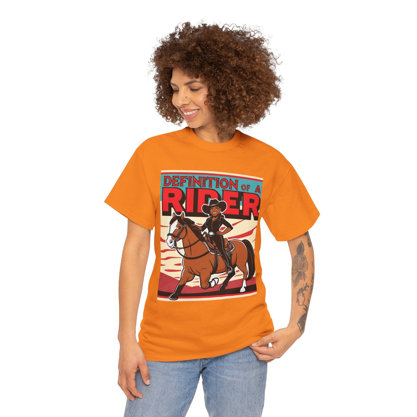 Definition of a Rider Unisex Cotton Tee