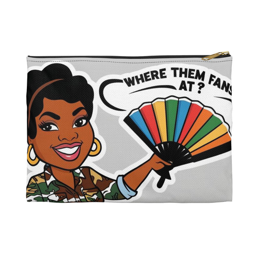 Where Them Fans At? Accessory Pouch