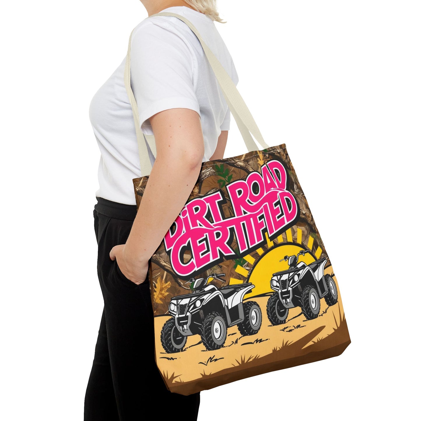 Dirt Road Certified Pink Tote Bag