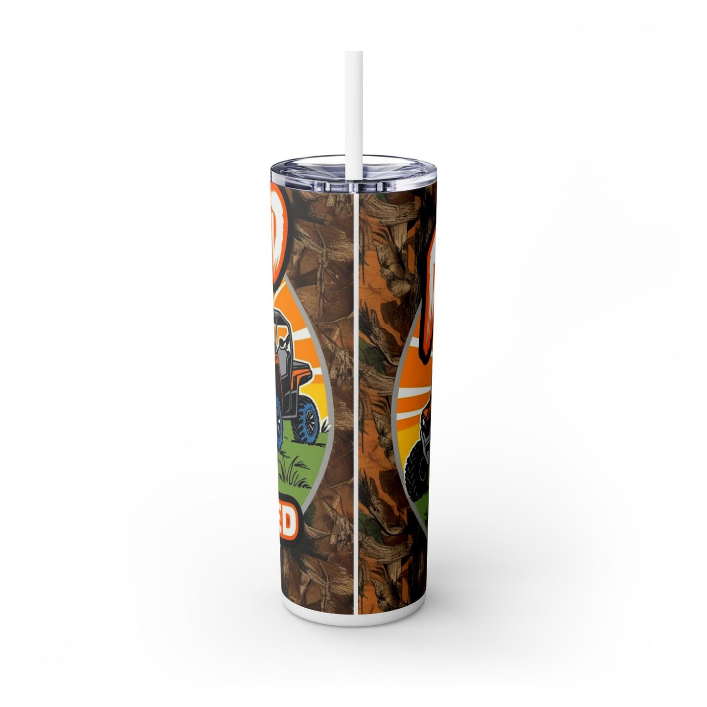 Dirt Road Certified Skinny Tumbler with Straw - 20oz