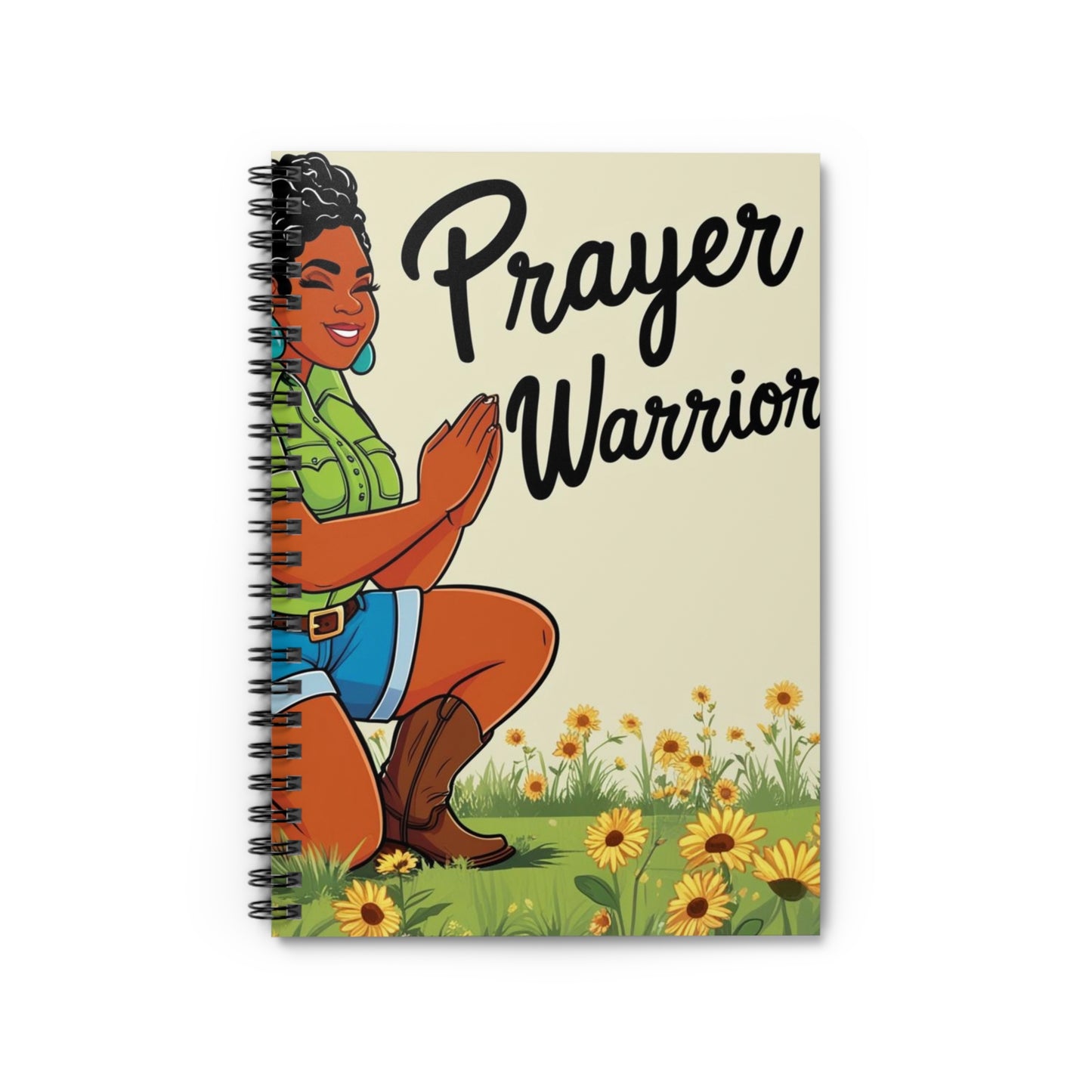 Prayer Warrior Spiral Notebook