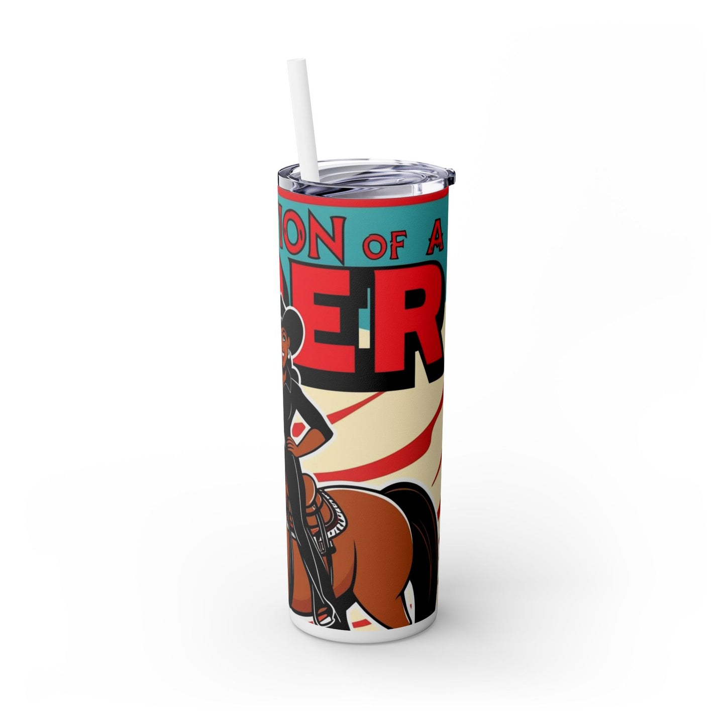 Definition of a Rider Skinny Tumbler with Straw - 20oz
