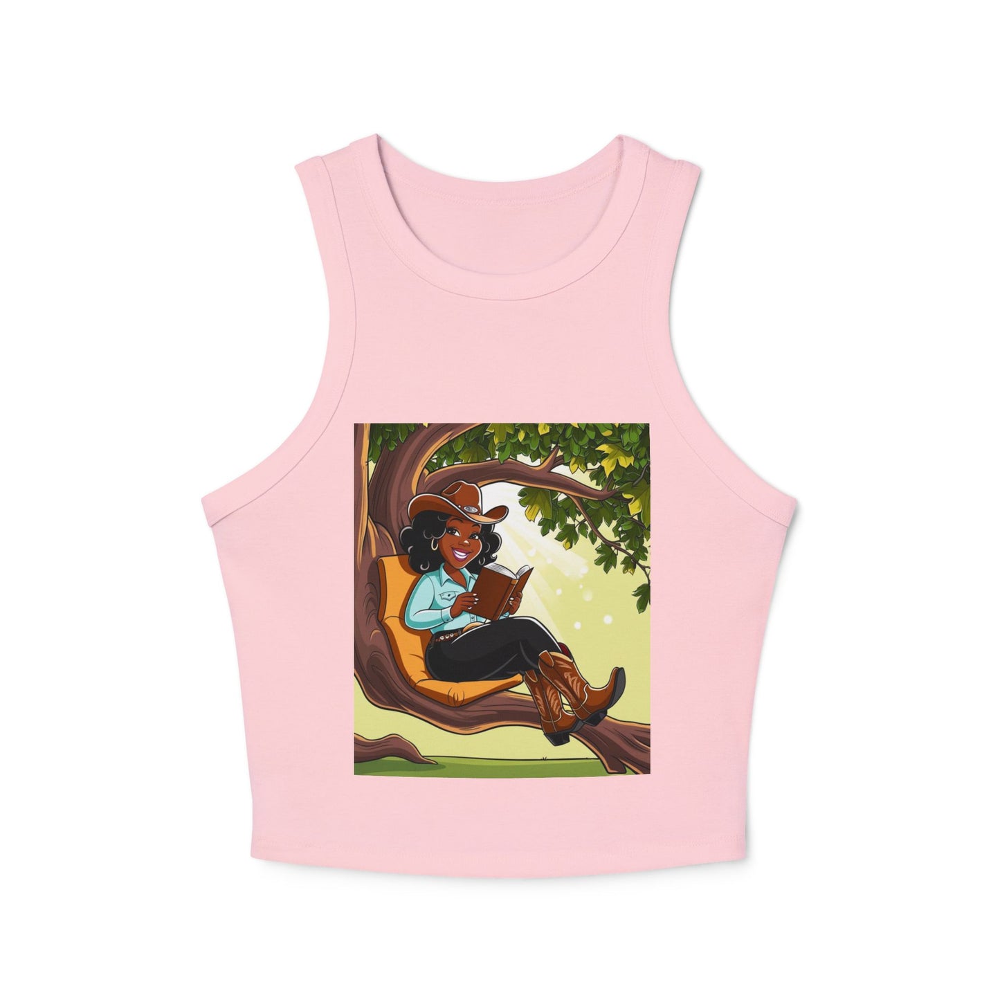 Country Nerdin' Racer Tank Top for Women