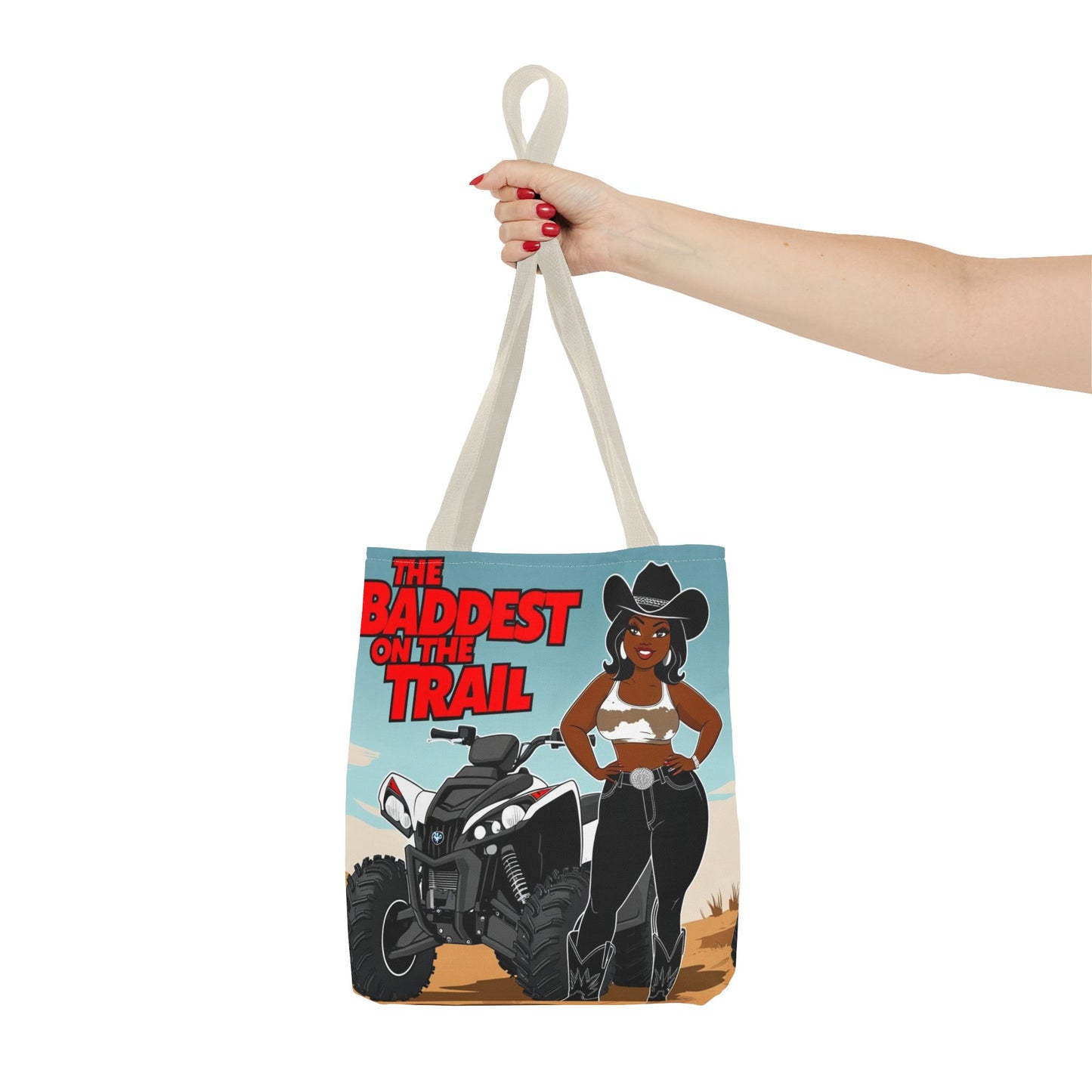 Baddest on the Trail Tote Bag