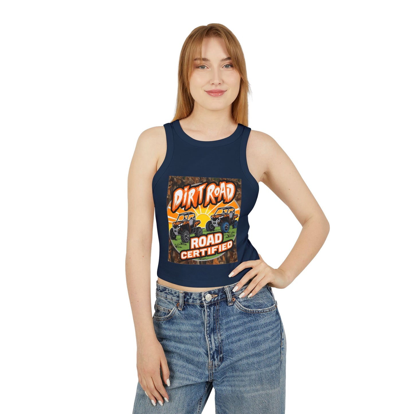 Dirt Road Certified Racer Tank Top