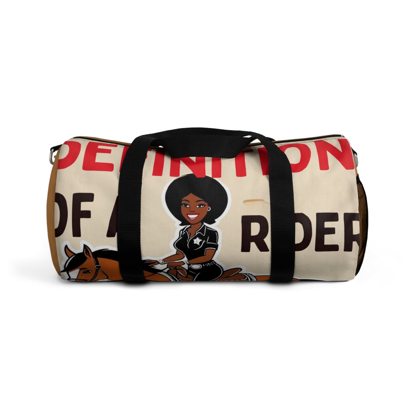 Definition of a Rider Duffel Bag - Perfect for Travel and Gym