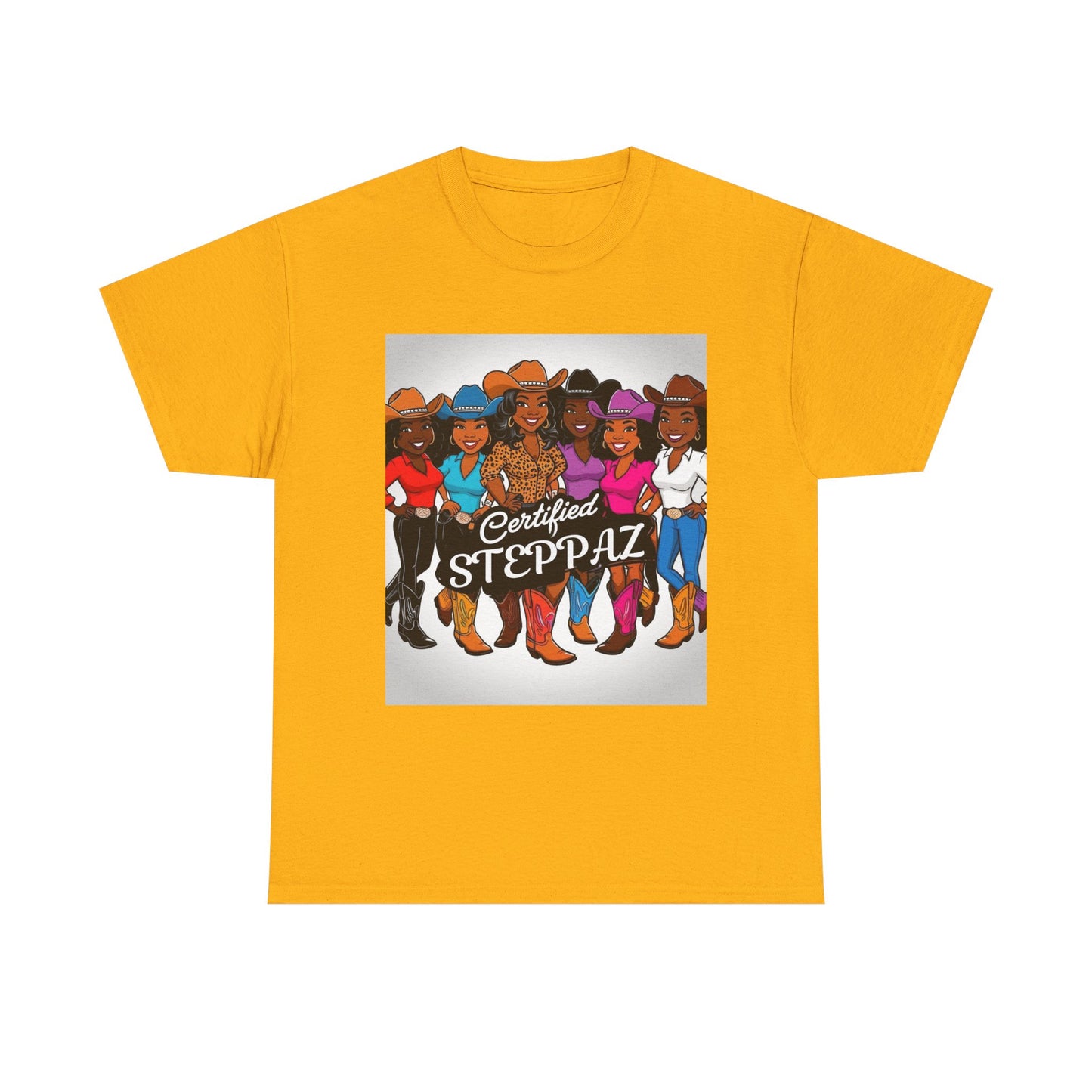 Certified Steppaz Unisex Cotton Tee 2-More Colors