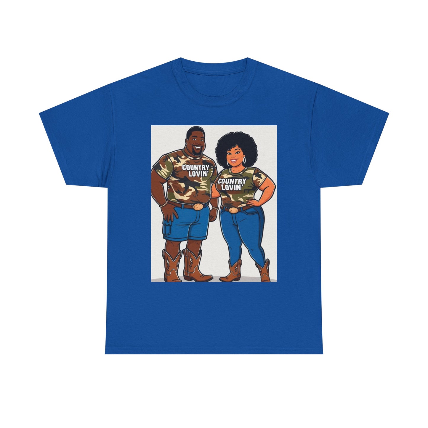 Country Lovin 2-More Colors Unisex Cotton Tee