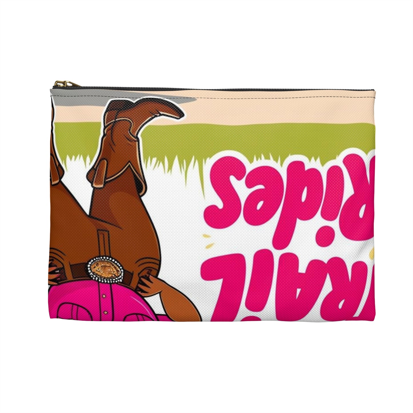 Bright Thick Thighs Accessory Pouch