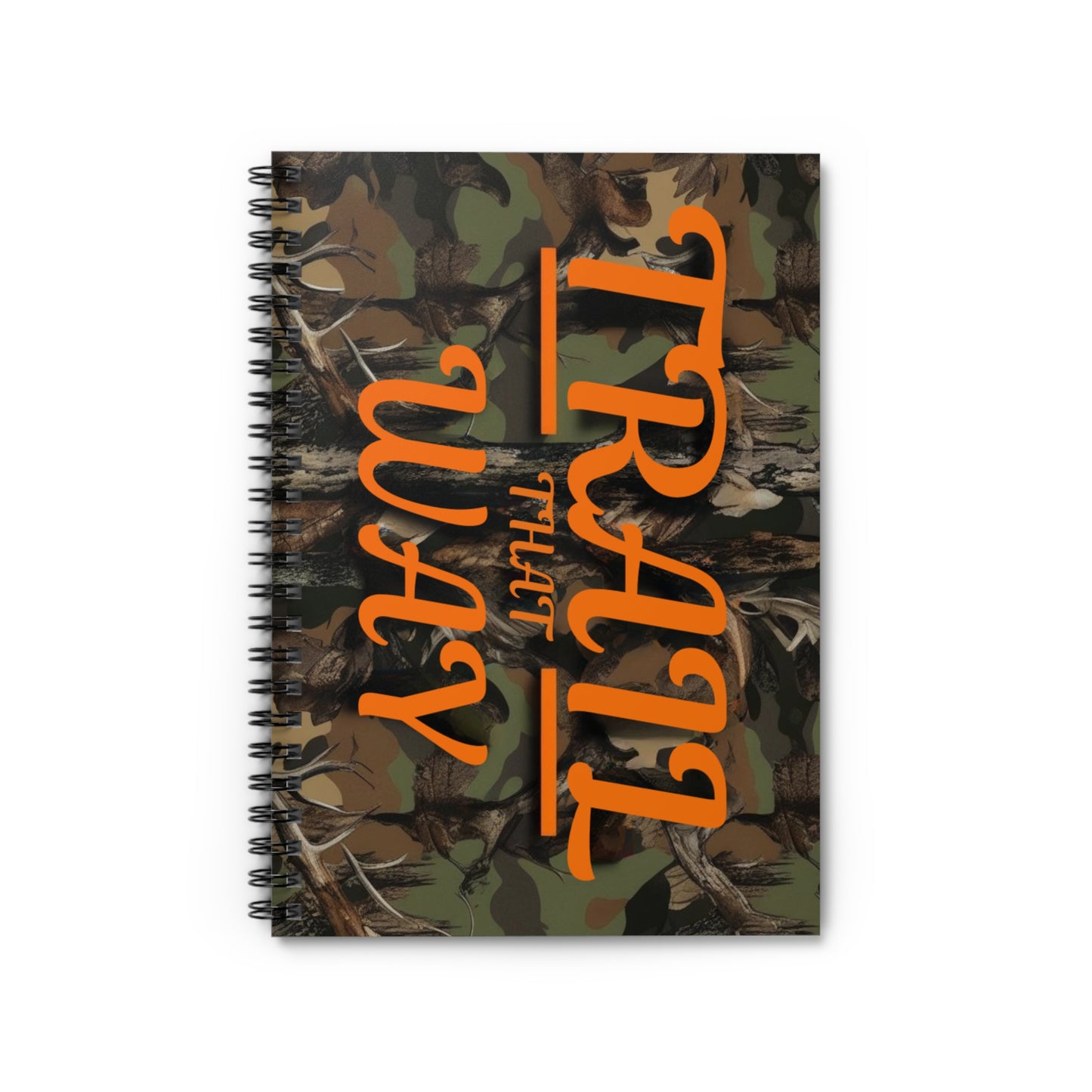 Trail That Way Spiral Notebook - Ruled Line