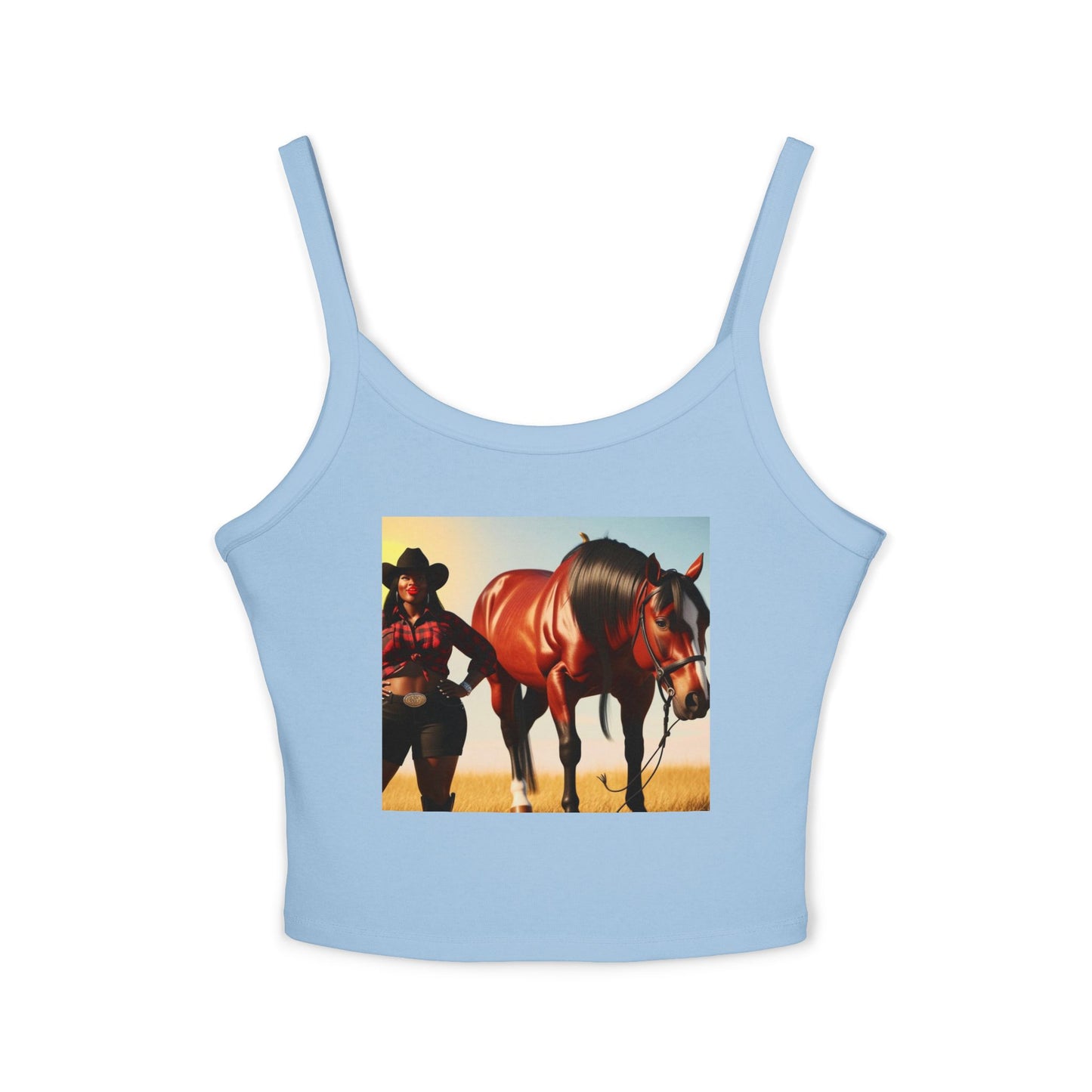 Thickums Women's Spaghetti Strap Tank Top