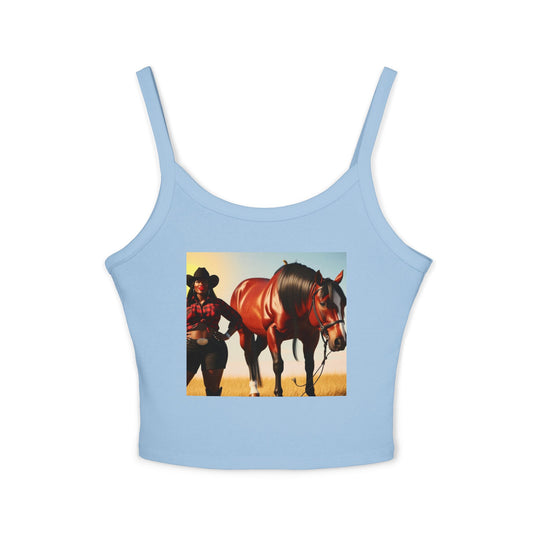 Thickums Women's Spaghetti Strap Tank Top