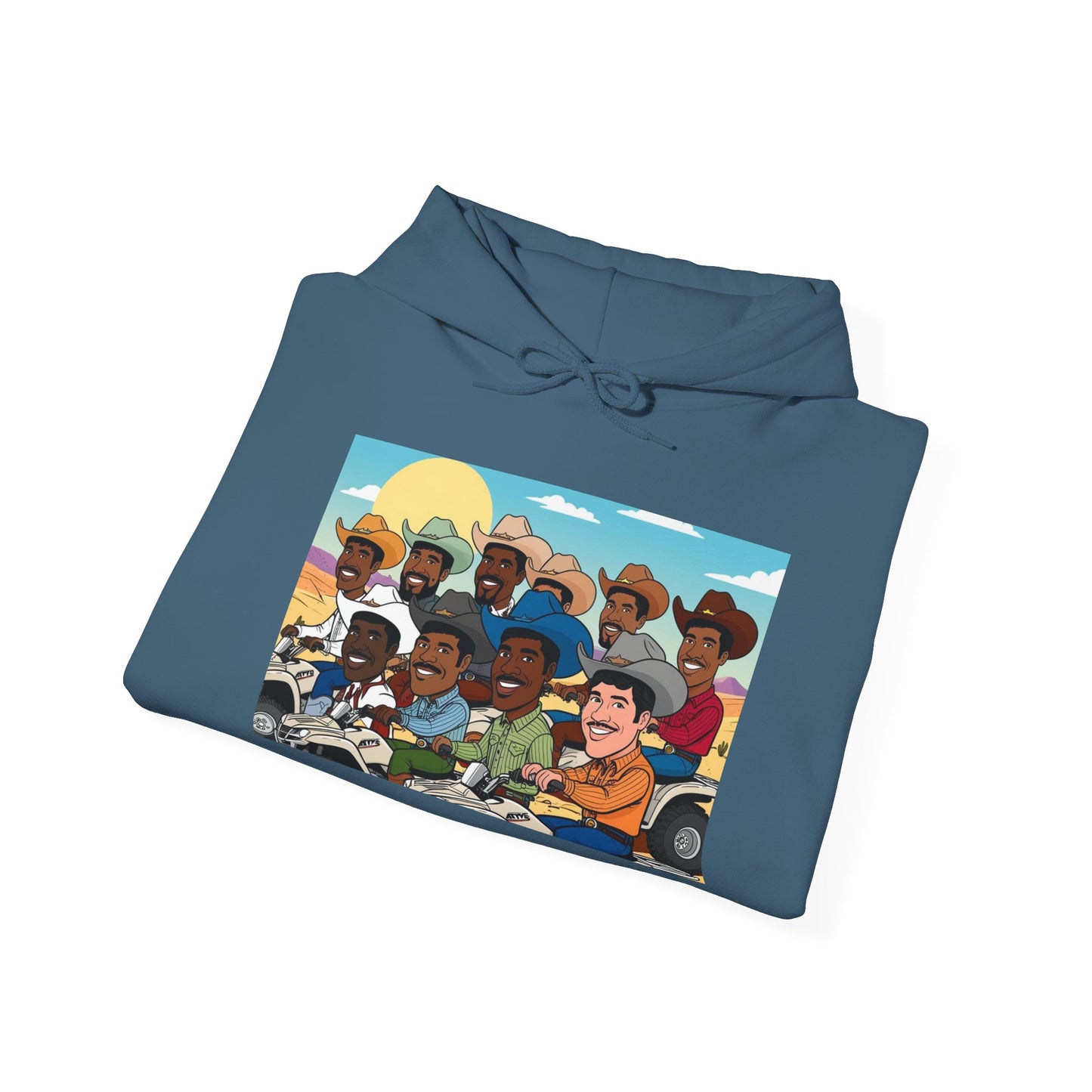 Retro Cowboy Adventure Hoodie