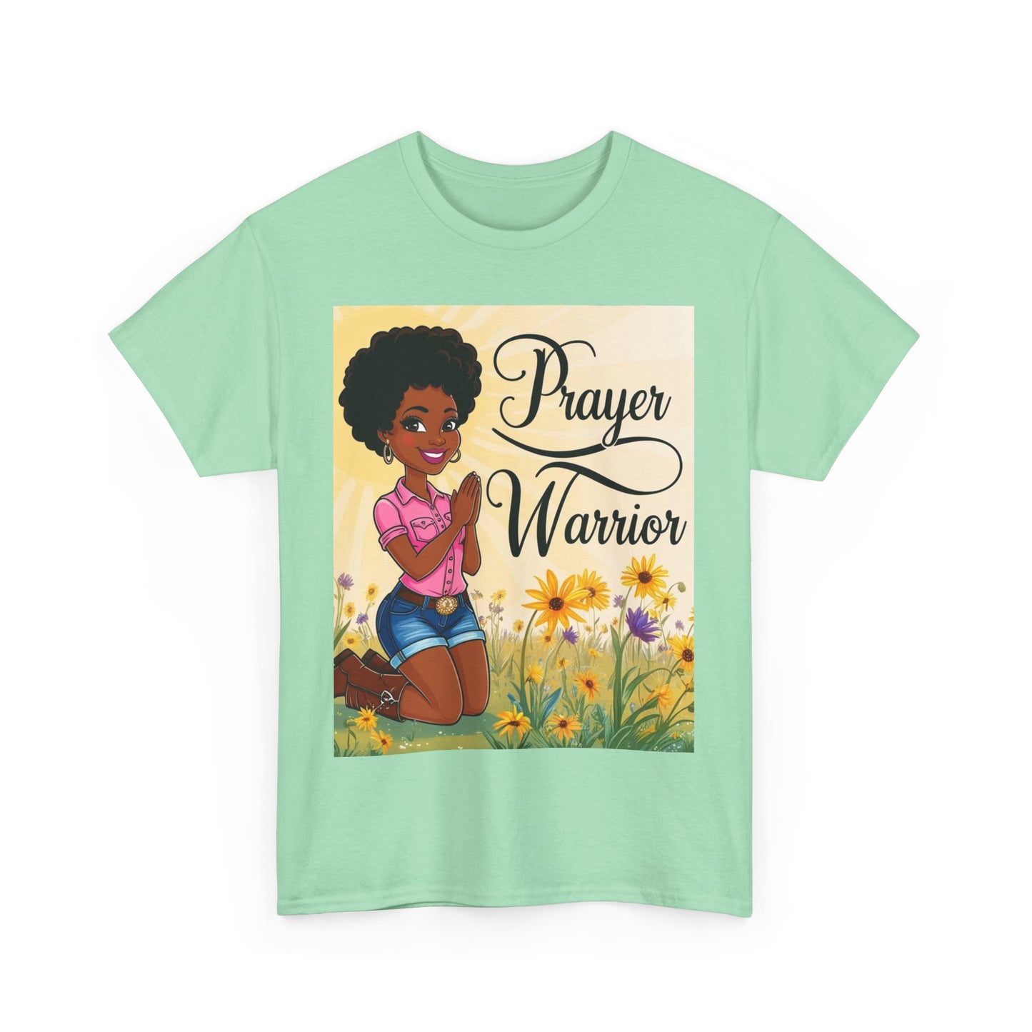 Prayer Warrior Unisex Cotton Tee