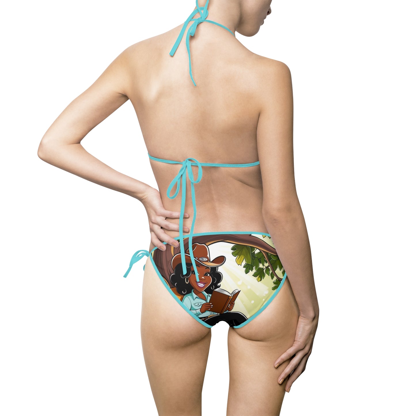 Country Nerdin' Women's Bikini Swimsuit