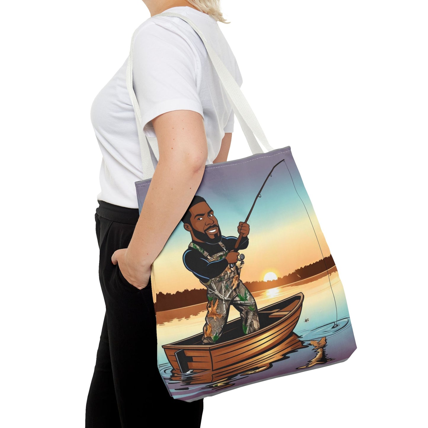 Handsome Fisherman Tote Bag