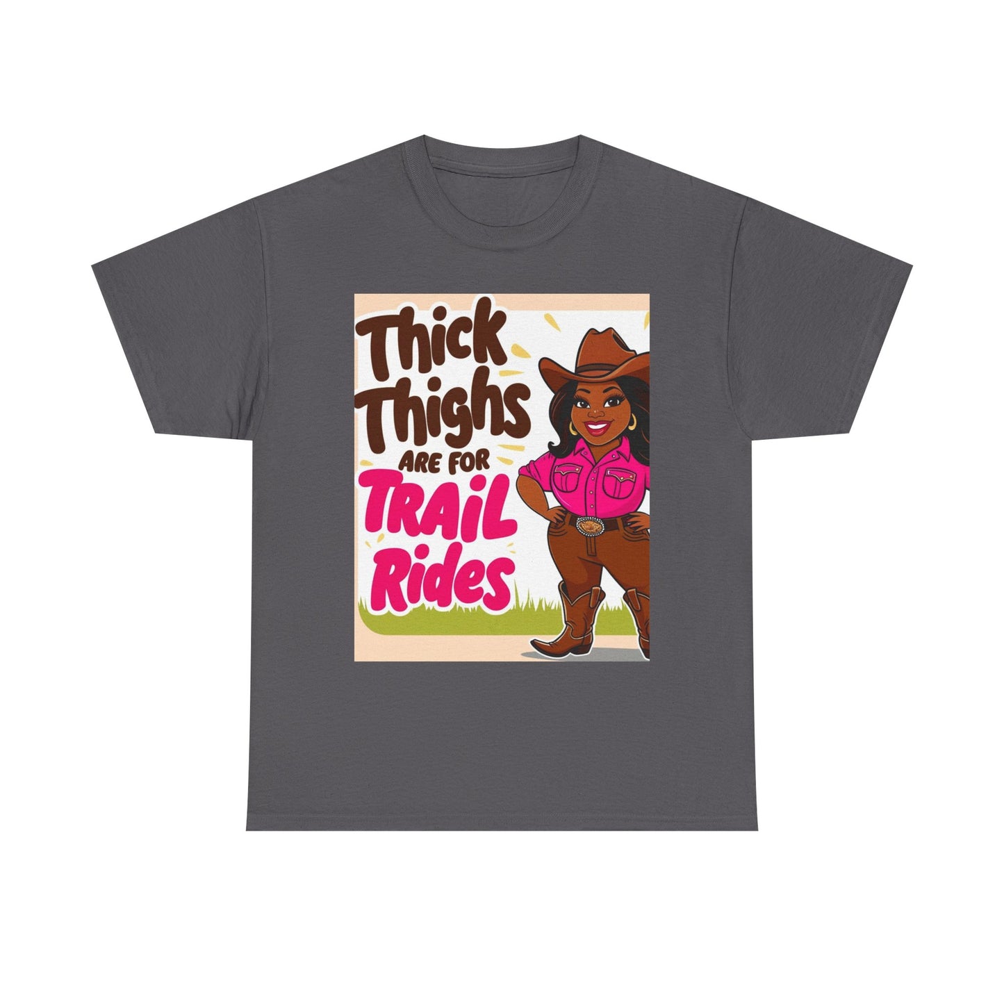 Bright Thick Thighs Unisex Cotton Tee