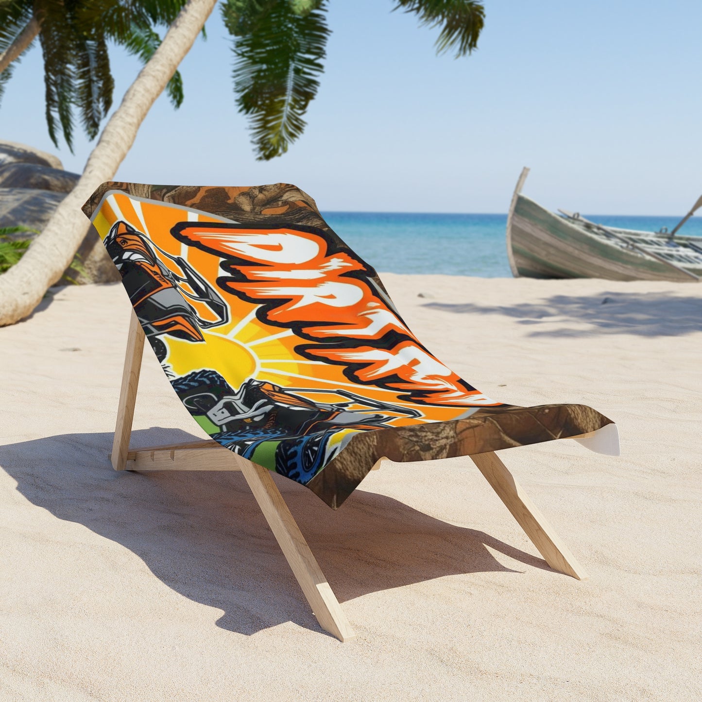 Dirt Road Certified Beach Towel